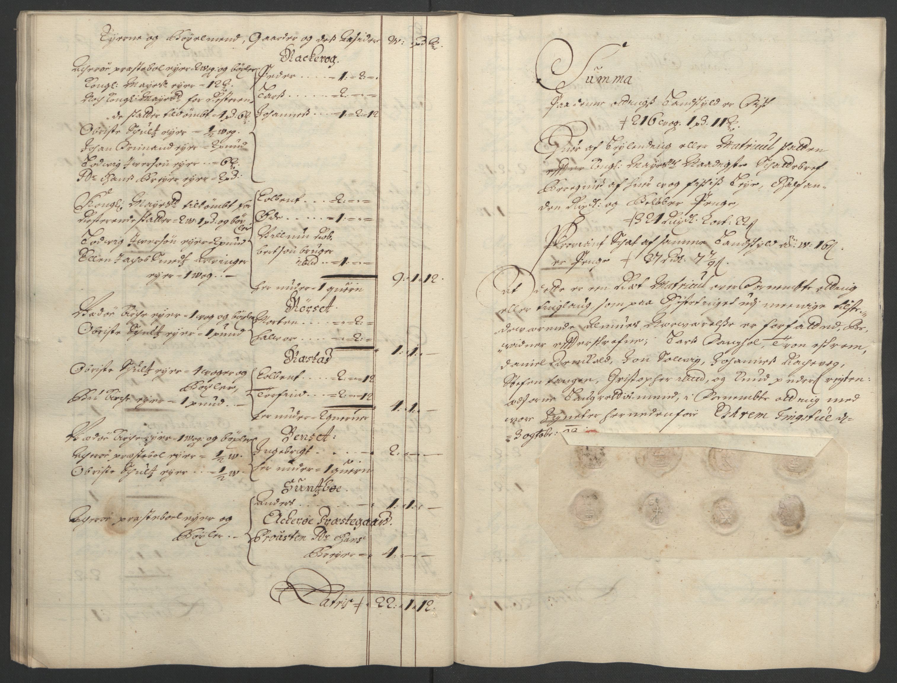 Rentekammeret inntil 1814, Reviderte regnskaper, Fogderegnskap, AV/RA-EA-4092/R55/L3651: Fogderegnskap Romsdal, 1693-1694, s. 57