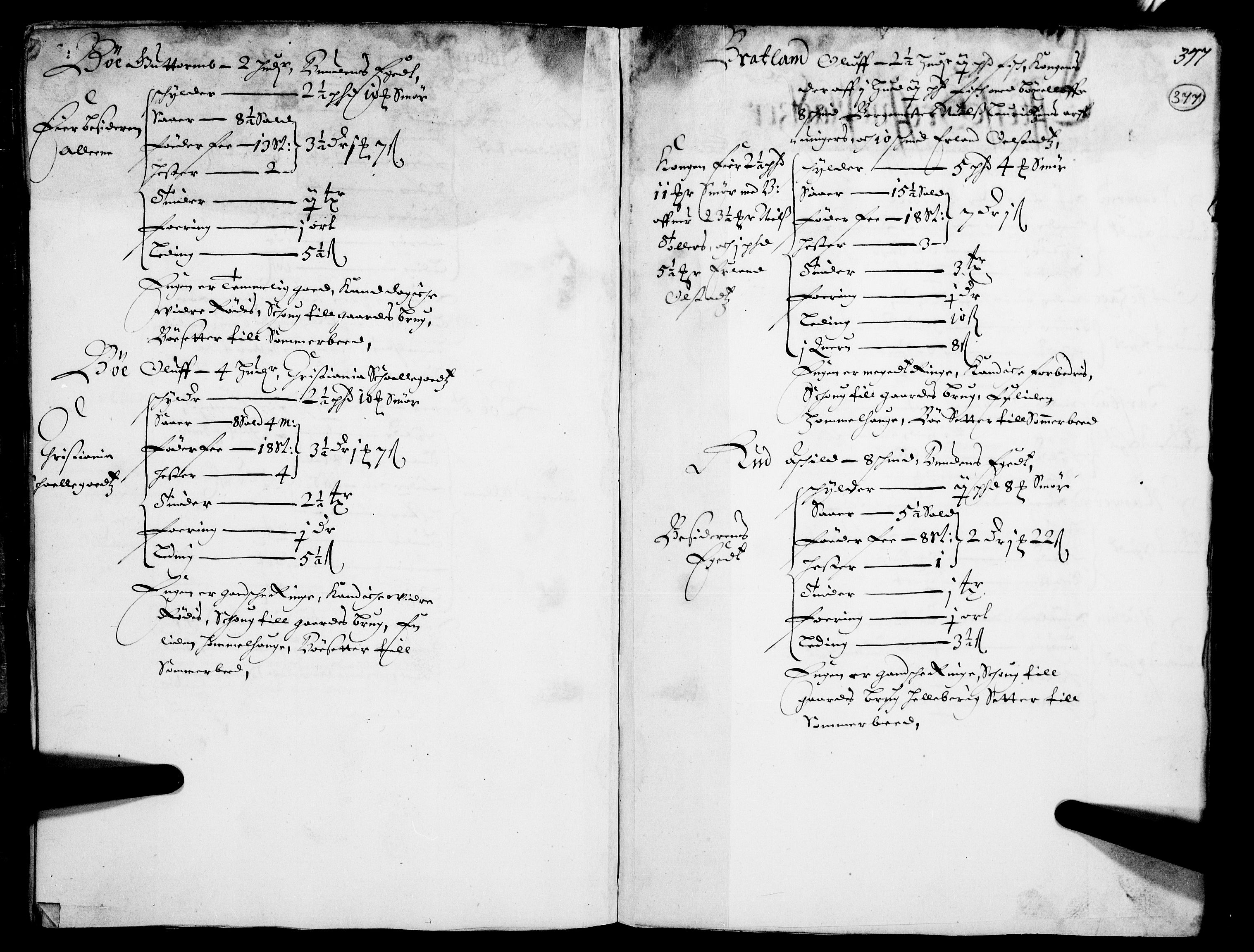 Rentekammeret inntil 1814, Realistisk ordnet avdeling, AV/RA-EA-4070/N/Nb/Nba/L0015: Gudbrandsdalen fogderi, 2. del, 1668, s. 376b-377a