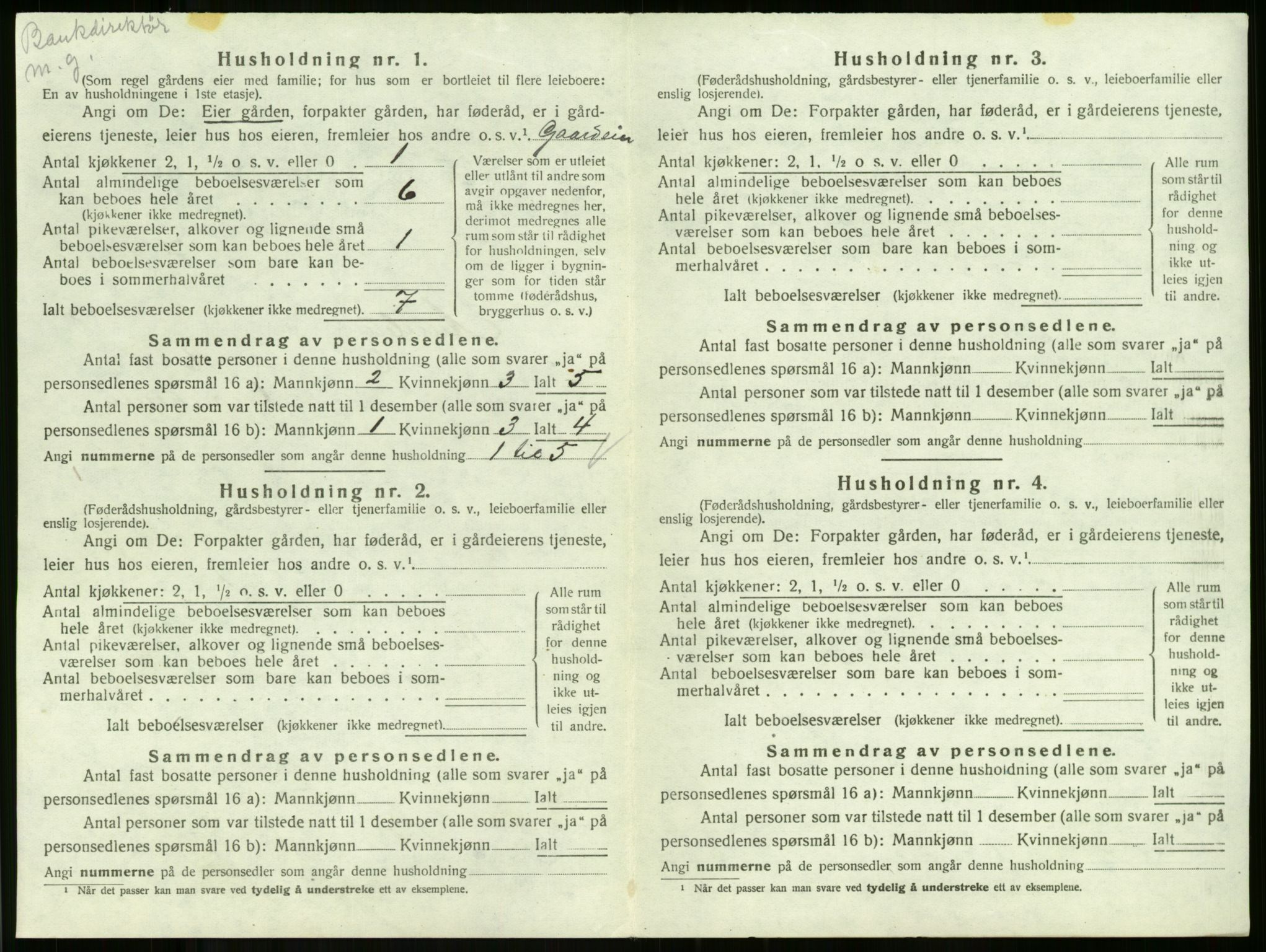 SAKO, Folketelling 1920 for 0719 Andebu herred, 1920, s. 194