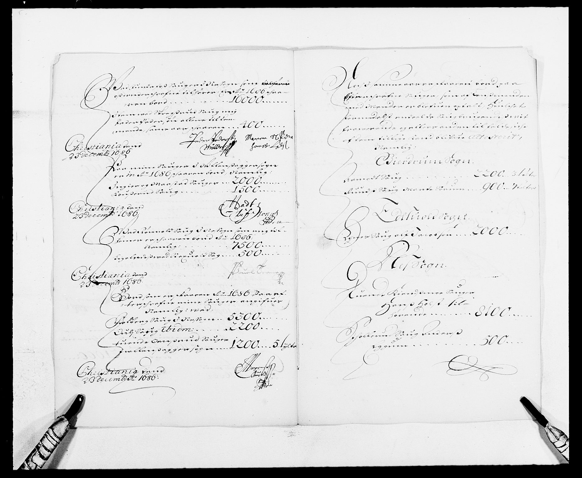 Rentekammeret inntil 1814, Reviderte regnskaper, Fogderegnskap, RA/EA-4092/R12/L0699: Fogderegnskap Øvre Romerike, 1685-1686, s. 294