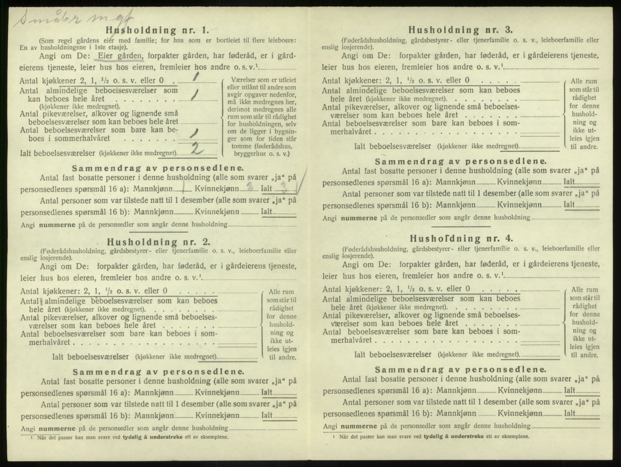 SAB, Folketelling 1920 for 1434 Vevring herred, 1920, s. 392