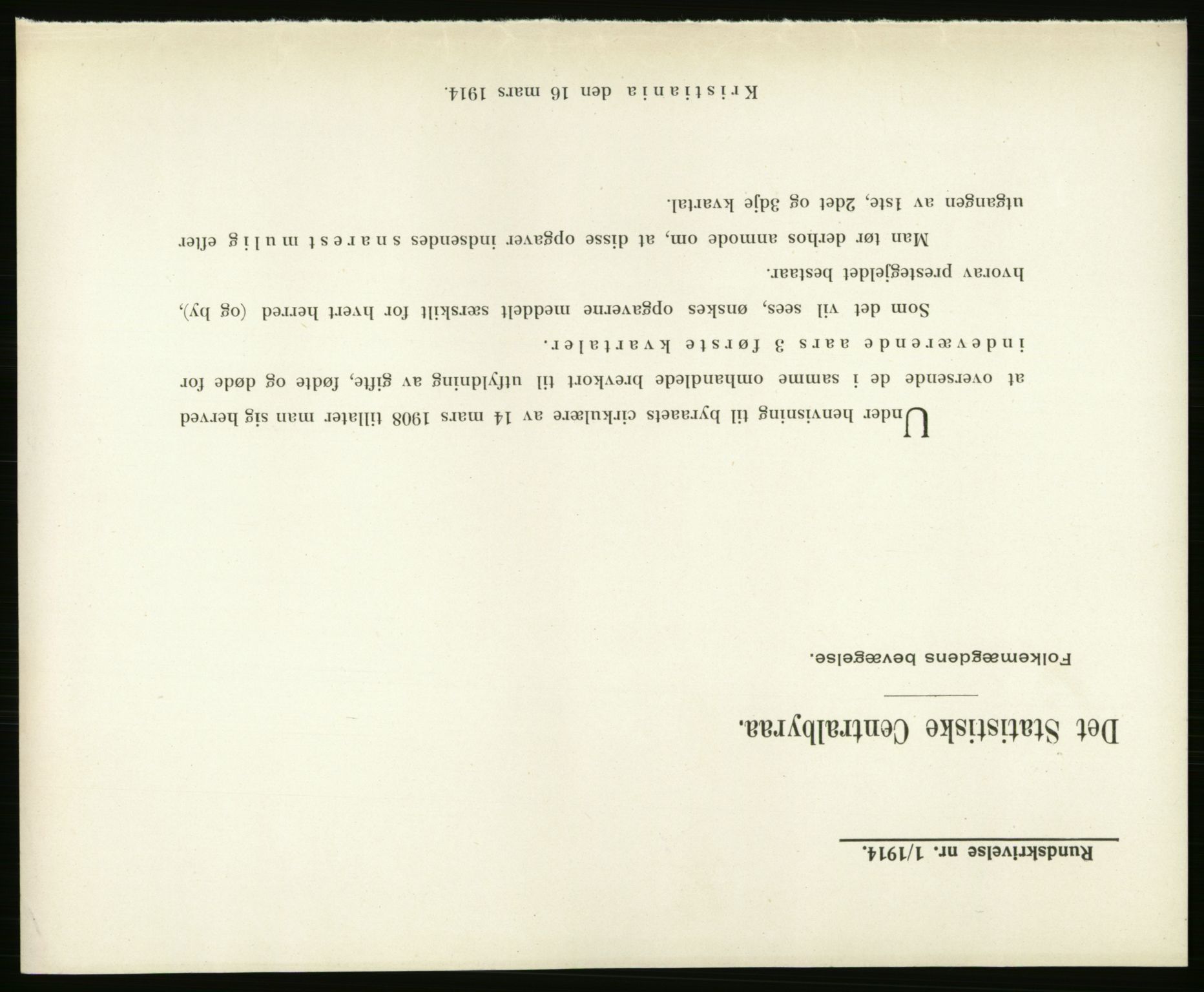 Statistisk sentralbyrå, Sosiodemografiske emner, Befolkning, RA/S-2228/D/Df/Dfb/Dfbe/L0055: Summariske oppgaver over gifte, fødte og døde for hele landet., 1915, s. 156