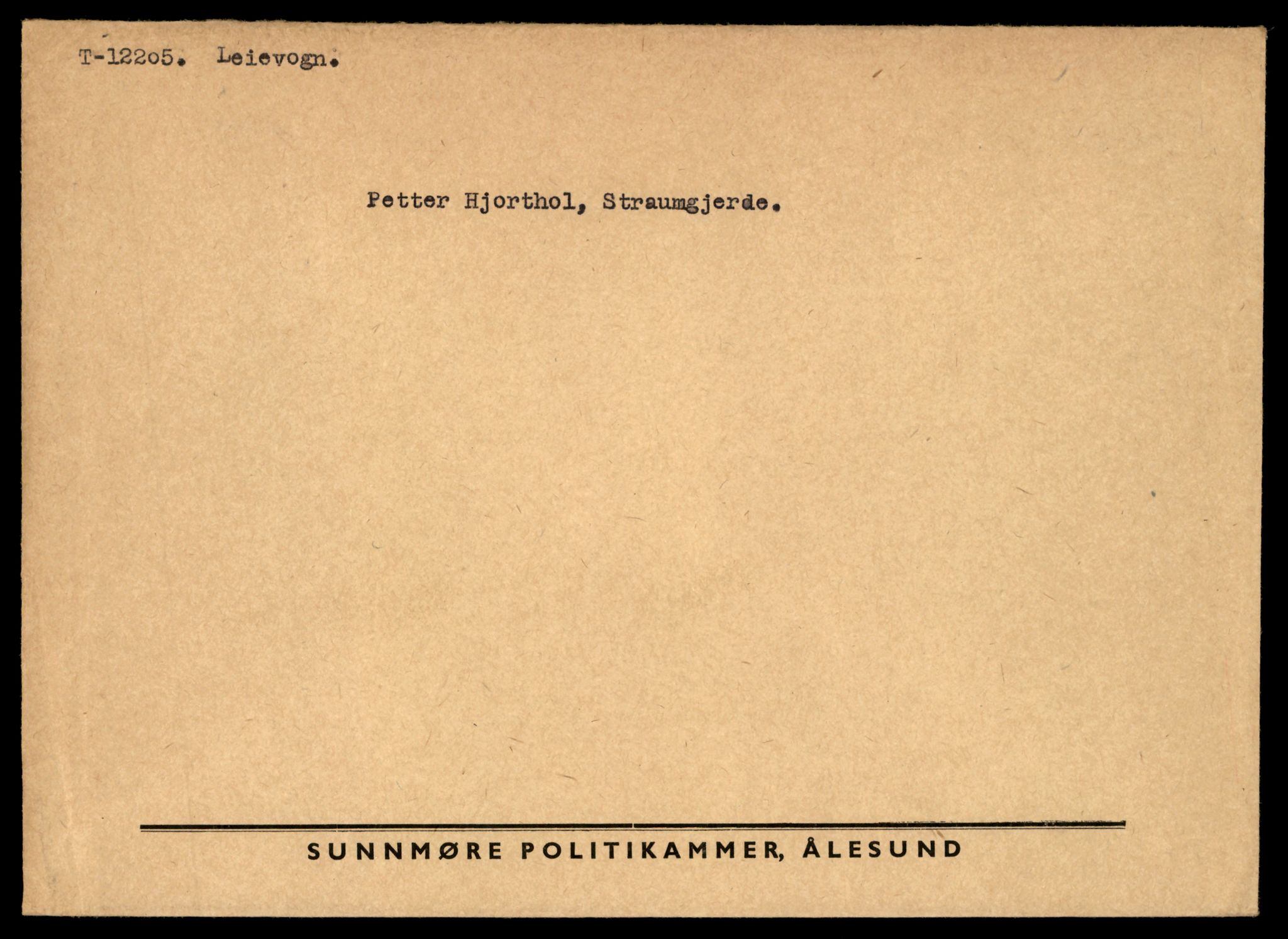 Møre og Romsdal vegkontor - Ålesund trafikkstasjon, AV/SAT-A-4099/F/Fe/L0033: Registreringskort for kjøretøy T 12151 - T 12474, 1927-1998, s. 1431