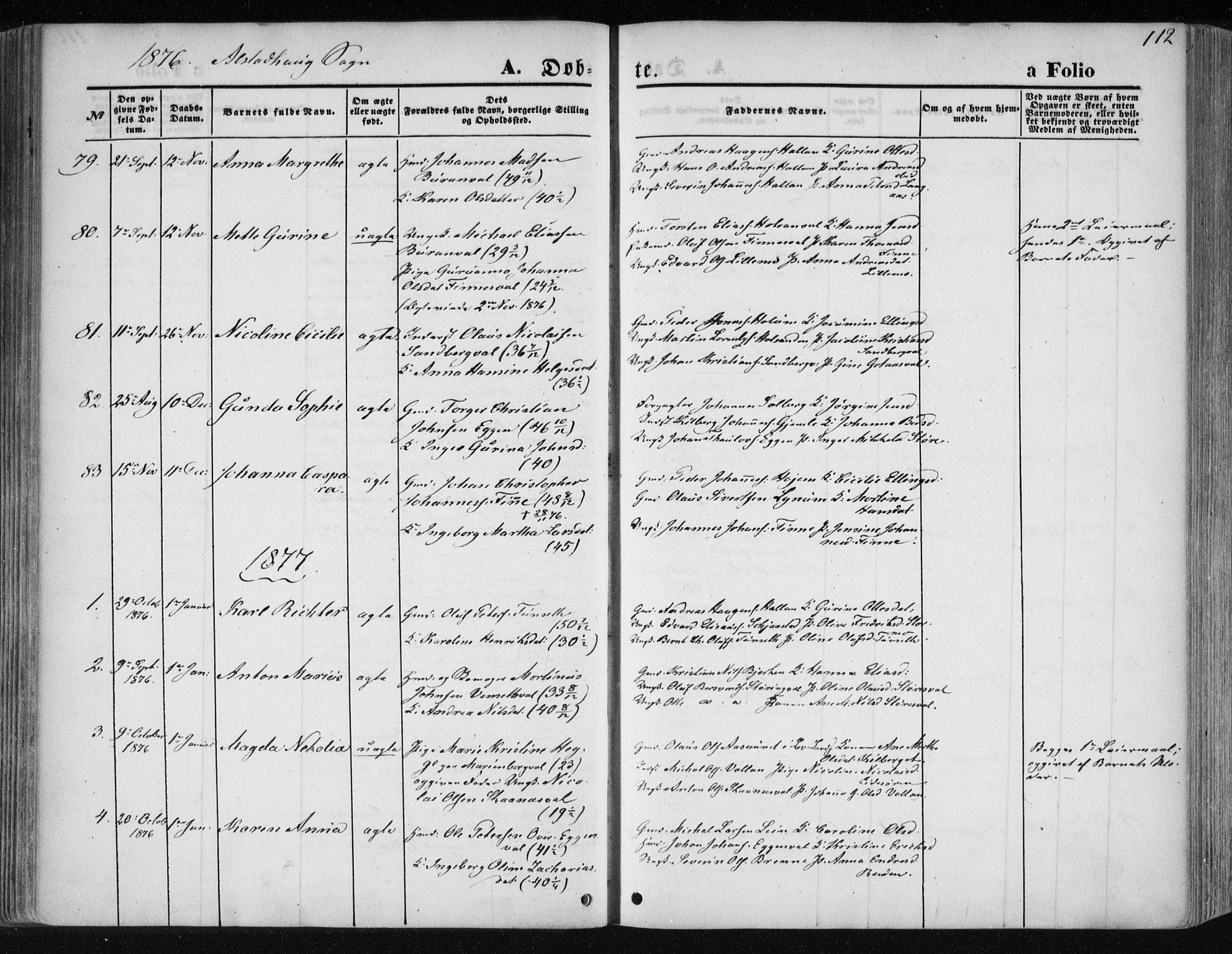 Ministerialprotokoller, klokkerbøker og fødselsregistre - Nord-Trøndelag, AV/SAT-A-1458/717/L0157: Ministerialbok nr. 717A08 /1, 1863-1877, s. 112