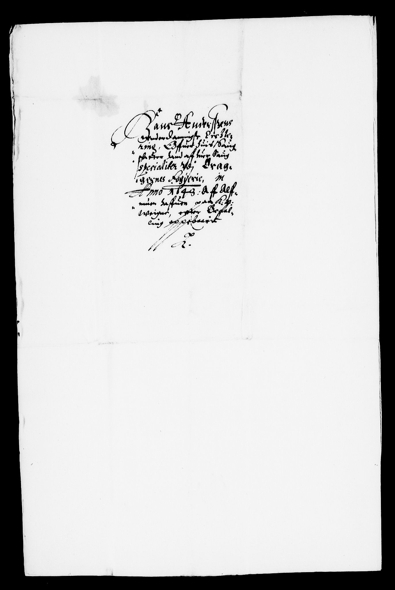 Danske Kanselli, Skapsaker, AV/RA-EA-4061/F/L0004: Skap 8, pakke 102-103A, 1651-1686, s. 41