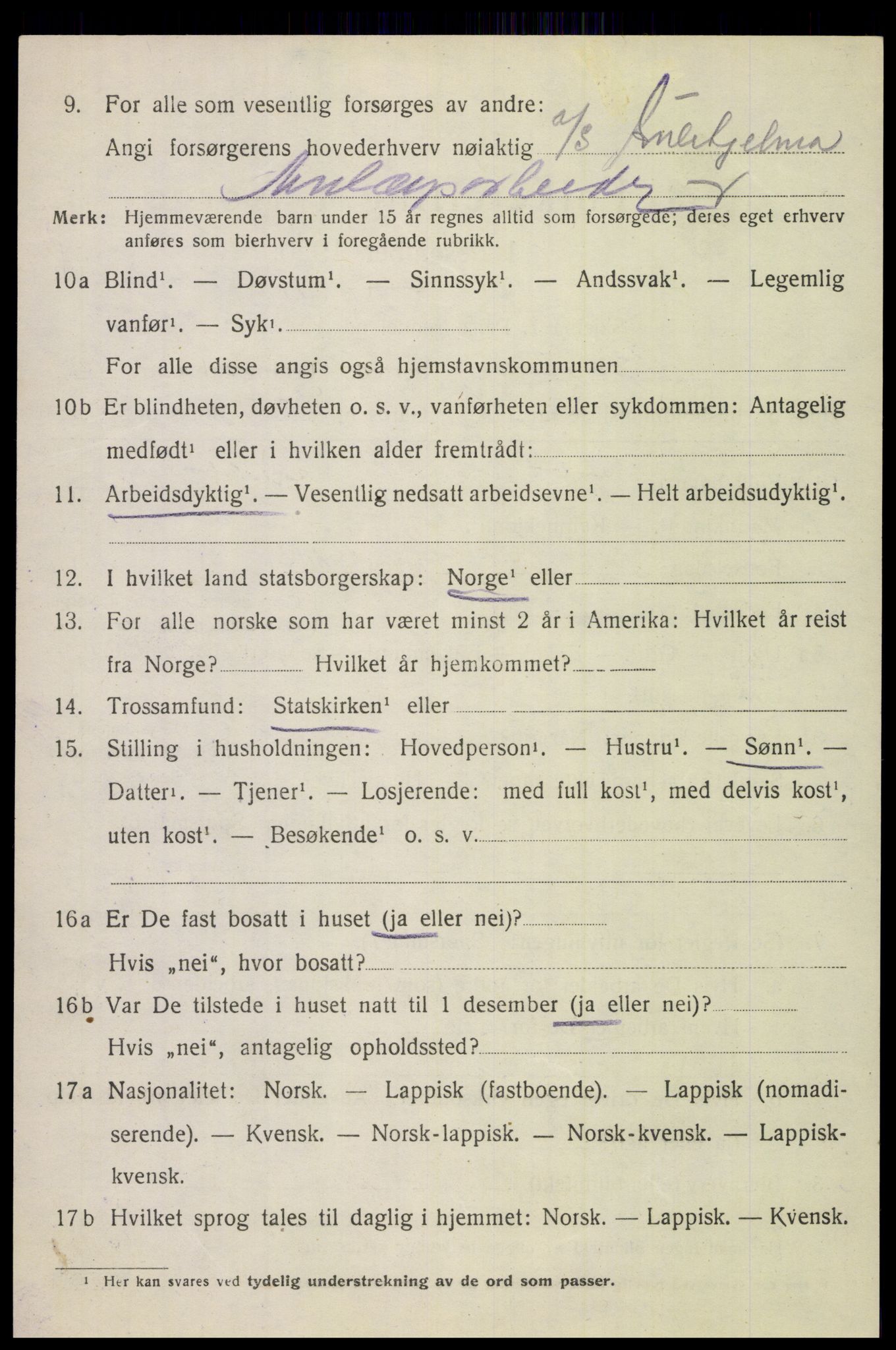 SAT, Folketelling 1920 for 1843 Bodin herred, 1920, s. 9659