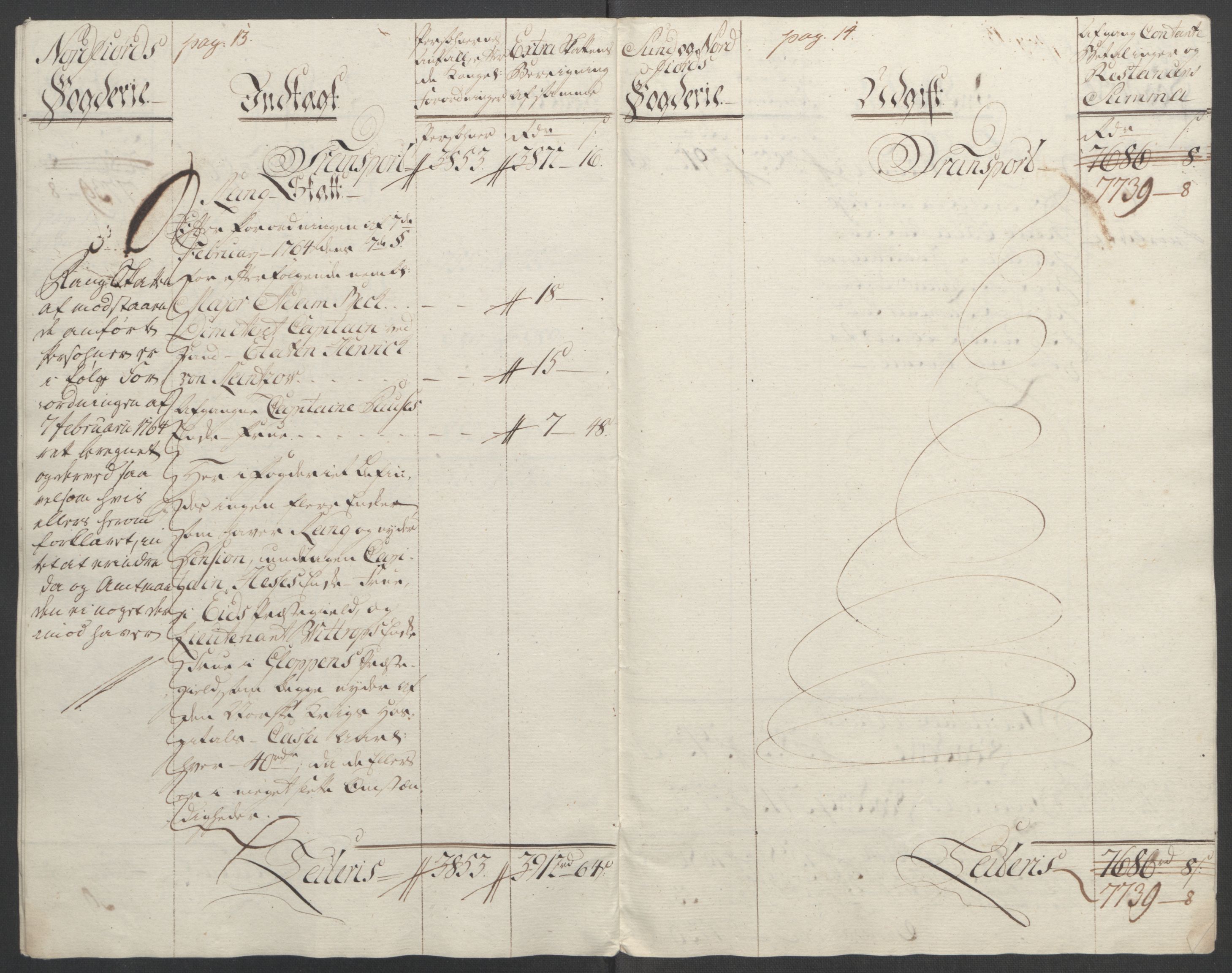 Rentekammeret inntil 1814, Reviderte regnskaper, Fogderegnskap, AV/RA-EA-4092/R53/L3550: Ekstraskatten Sunn- og Nordfjord, 1762-1771, s. 298