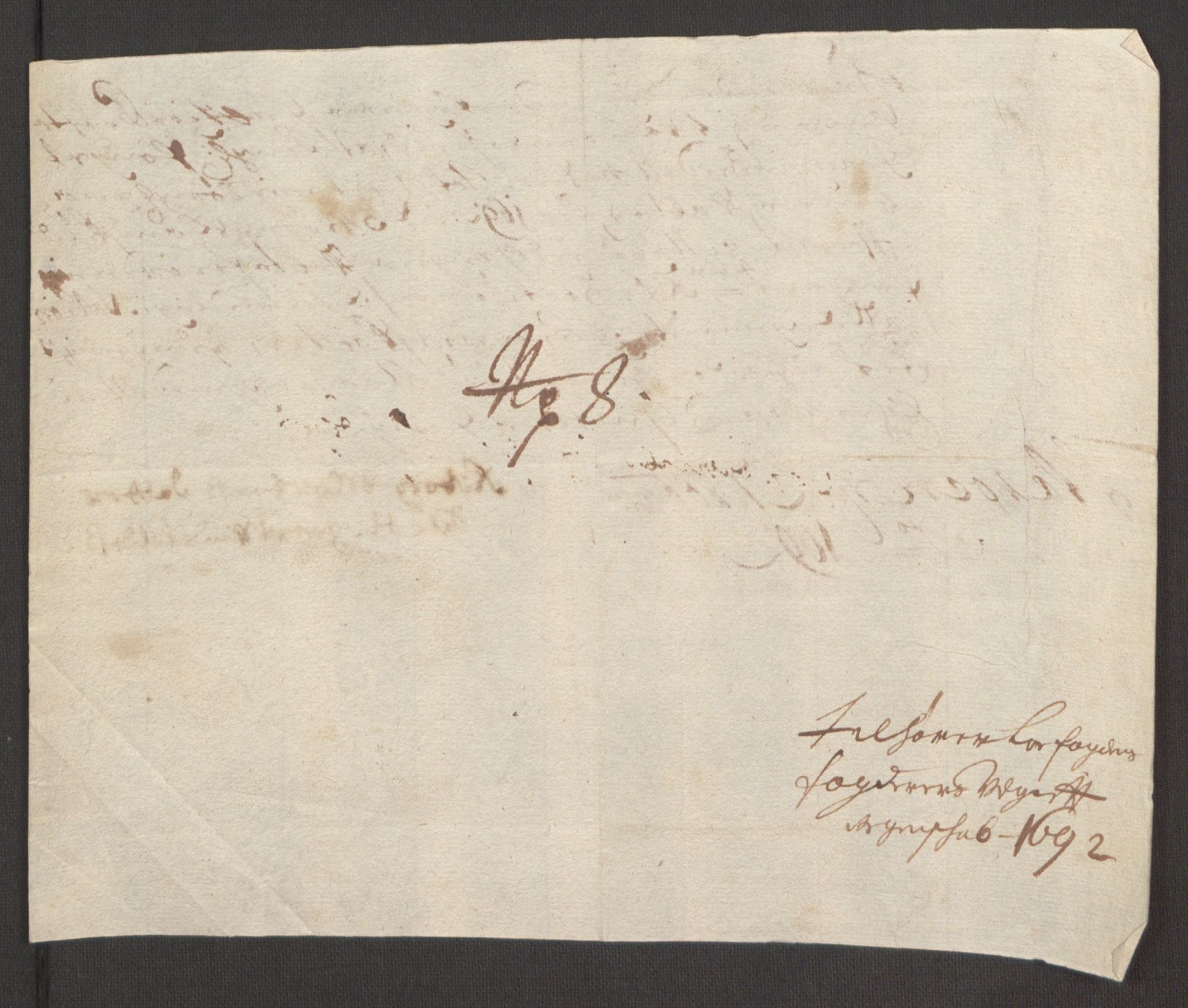 Rentekammeret inntil 1814, Reviderte regnskaper, Fogderegnskap, RA/EA-4092/R67/L4675: Fogderegnskap Vesterålen, Andenes og Lofoten, 1691-1693, s. 221