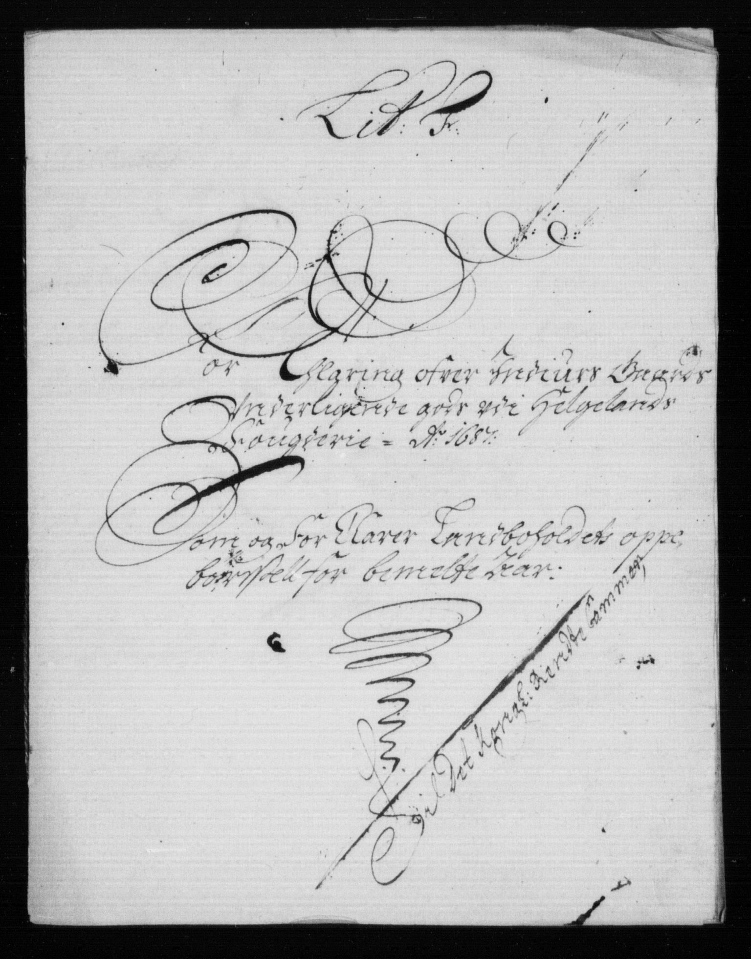 Rentekammeret inntil 1814, Reviderte regnskaper, Stiftamtstueregnskaper, Trondheim stiftamt og Nordland amt, RA/EA-6044/R/Rh/L0009: Nordland amt, 1687