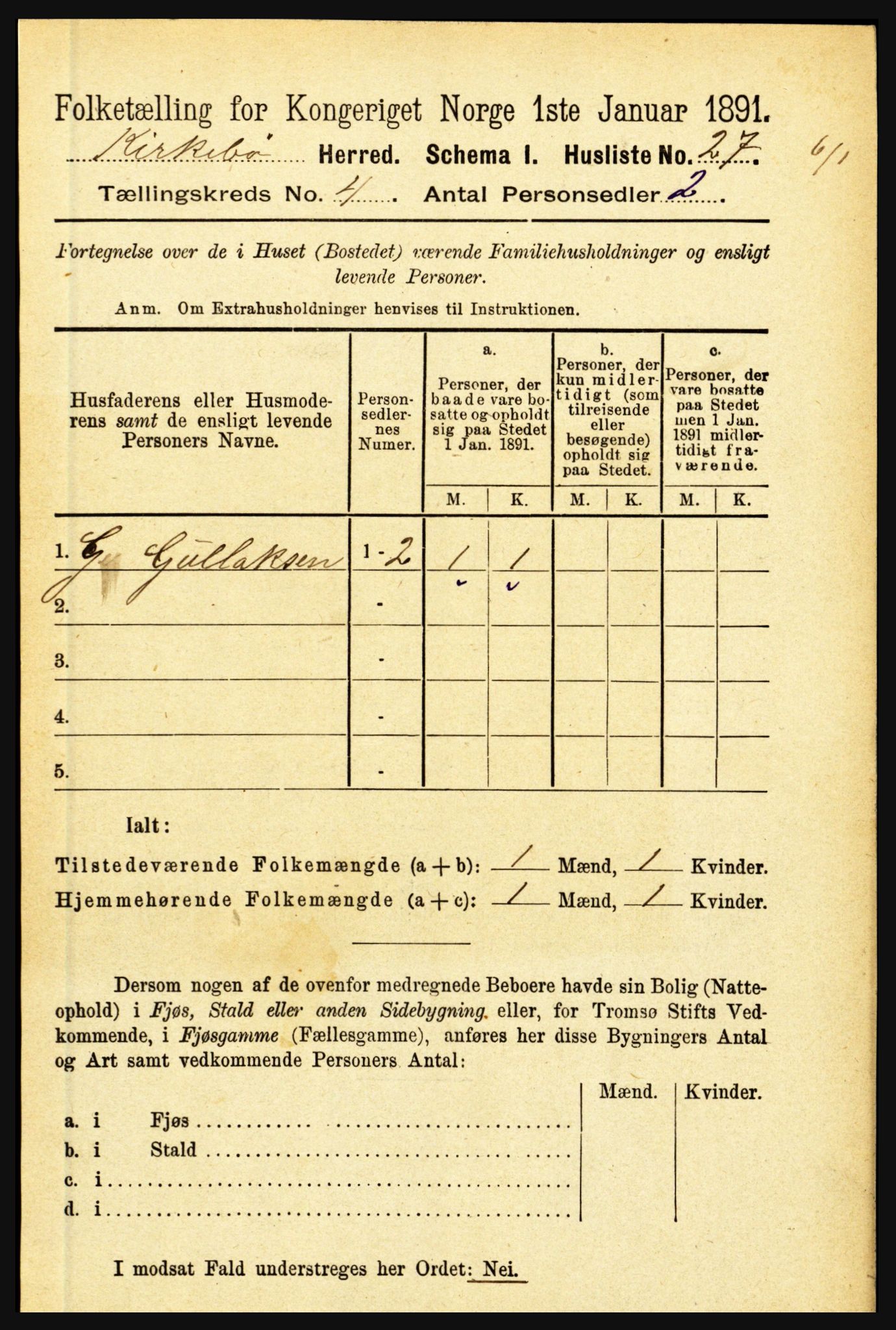 RA, Folketelling 1891 for 1416 Kyrkjebø herred, 1891, s. 862