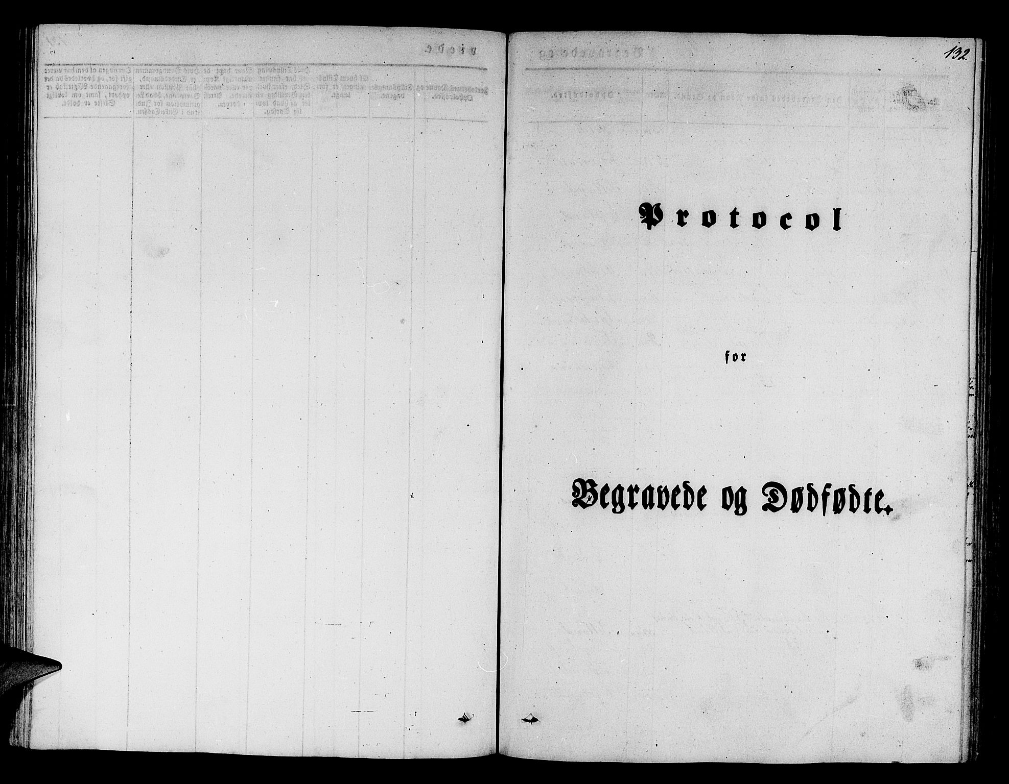 Finnås sokneprestembete, SAB/A-99925/H/Ha/Hab/Haba/L0001: Klokkerbok nr. A 1, 1851-1873, s. 132