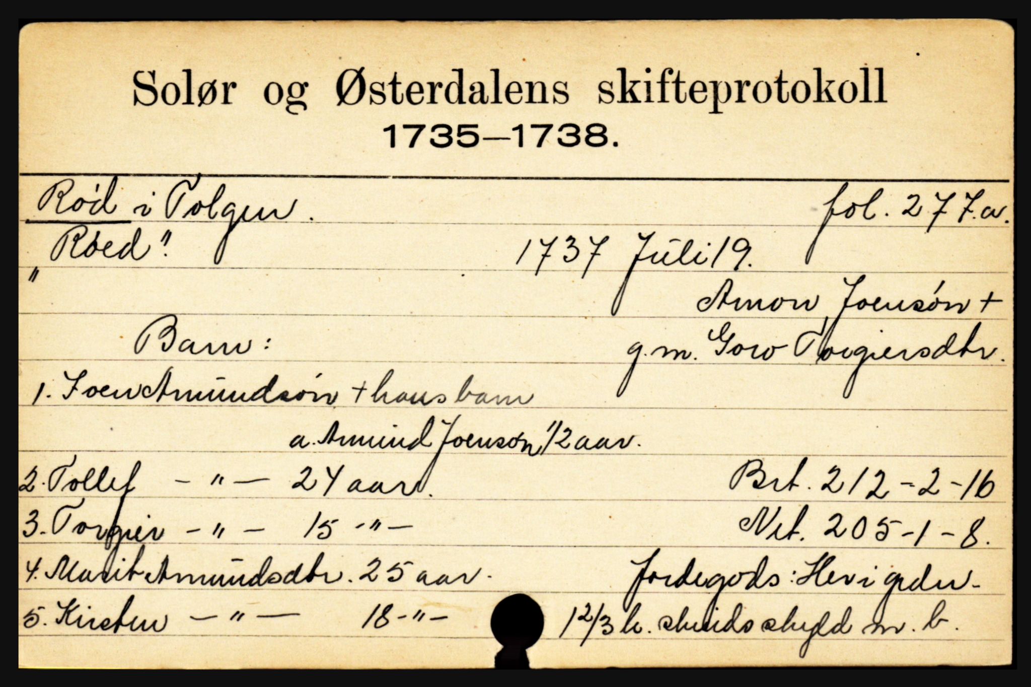 Solør og Østerdalen sorenskriveri, SAH/TING-024/J, 1716-1774, s. 4923