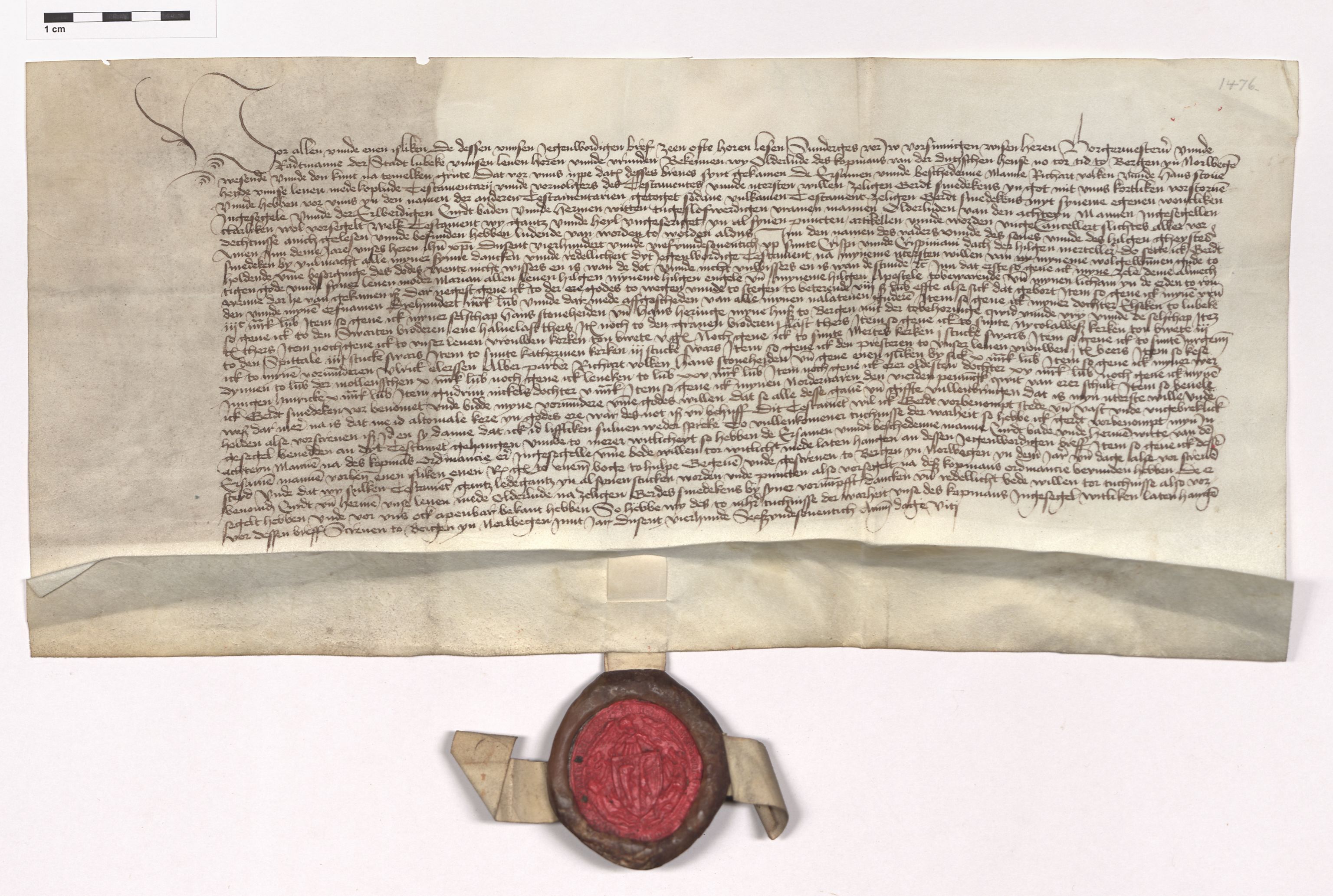 07.1 Urkunden, 3 Auswärtige Beziehungen (Externa), AHL/-/21: Norwegen (Norvagica); Kontor zu Bergen, 1247-1747, s. 800