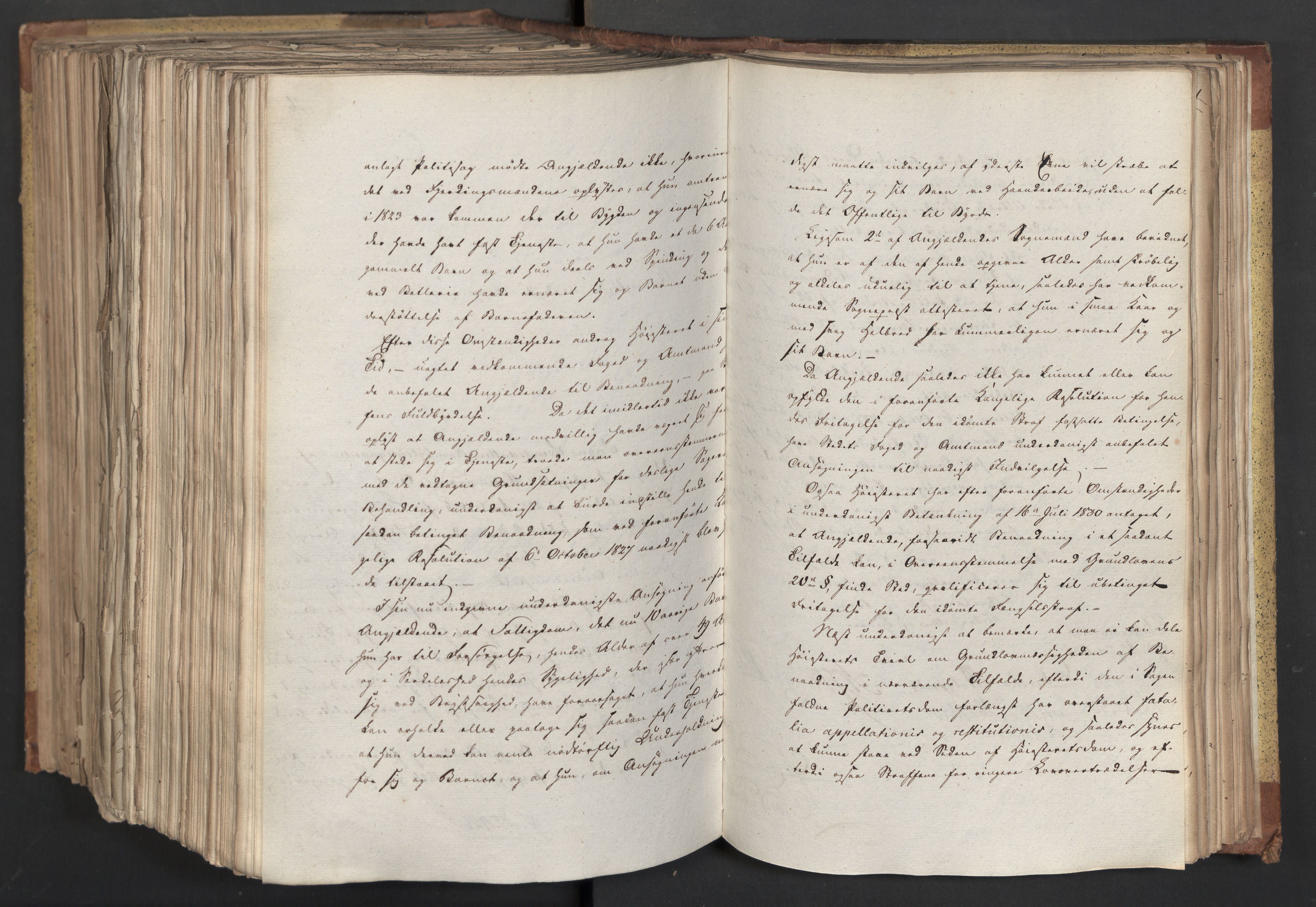 Statsrådsavdelingen i Stockholm, AV/RA-S-1003/D/Da/L0066: Regjeringsinnstillinger nr. 240-449, 1830, s. 710