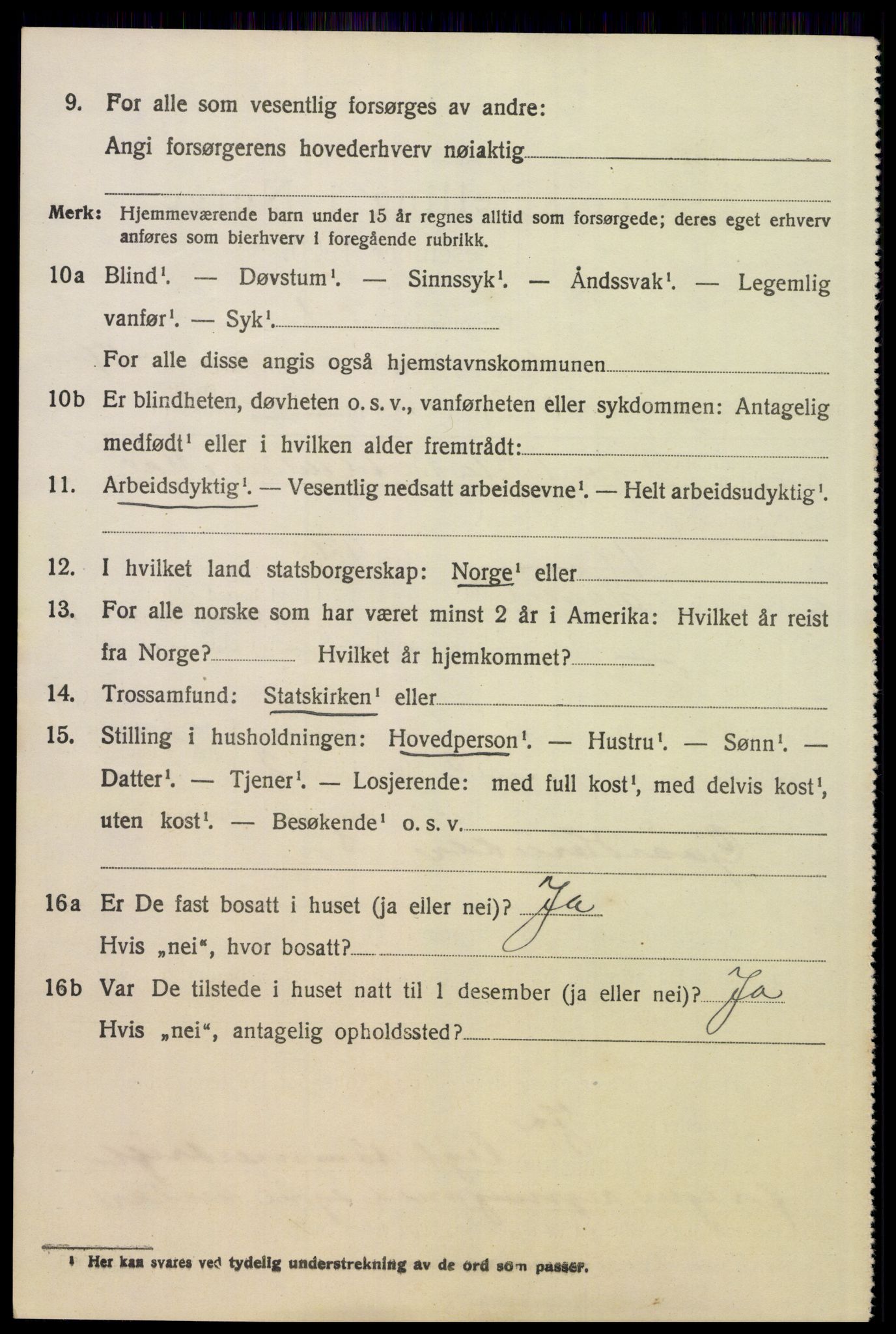 SAH, Folketelling 1920 for 0428 Trysil herred, 1920, s. 10650