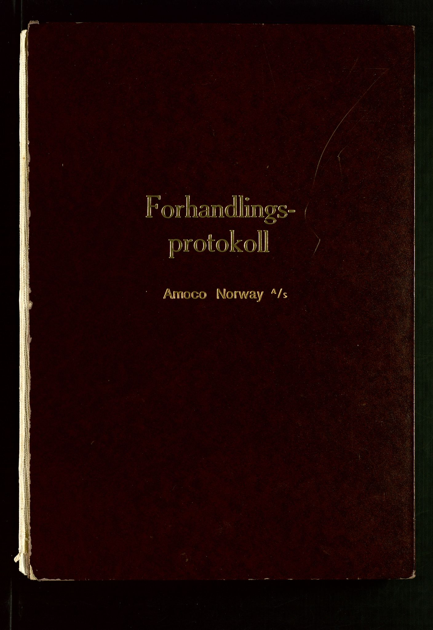 Pa 1740 - Amoco Norway Oil Company, AV/SAST-A-102405/22/A/Aa/L0001: Styreprotokoller og sakspapirer, 1965-1999, s. 3