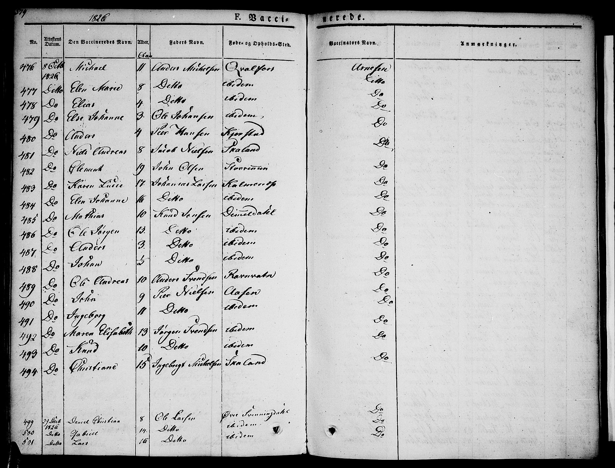 Ministerialprotokoller, klokkerbøker og fødselsregistre - Nordland, AV/SAT-A-1459/820/L0290: Ministerialbok nr. 820A11, 1826-1845, s. 579