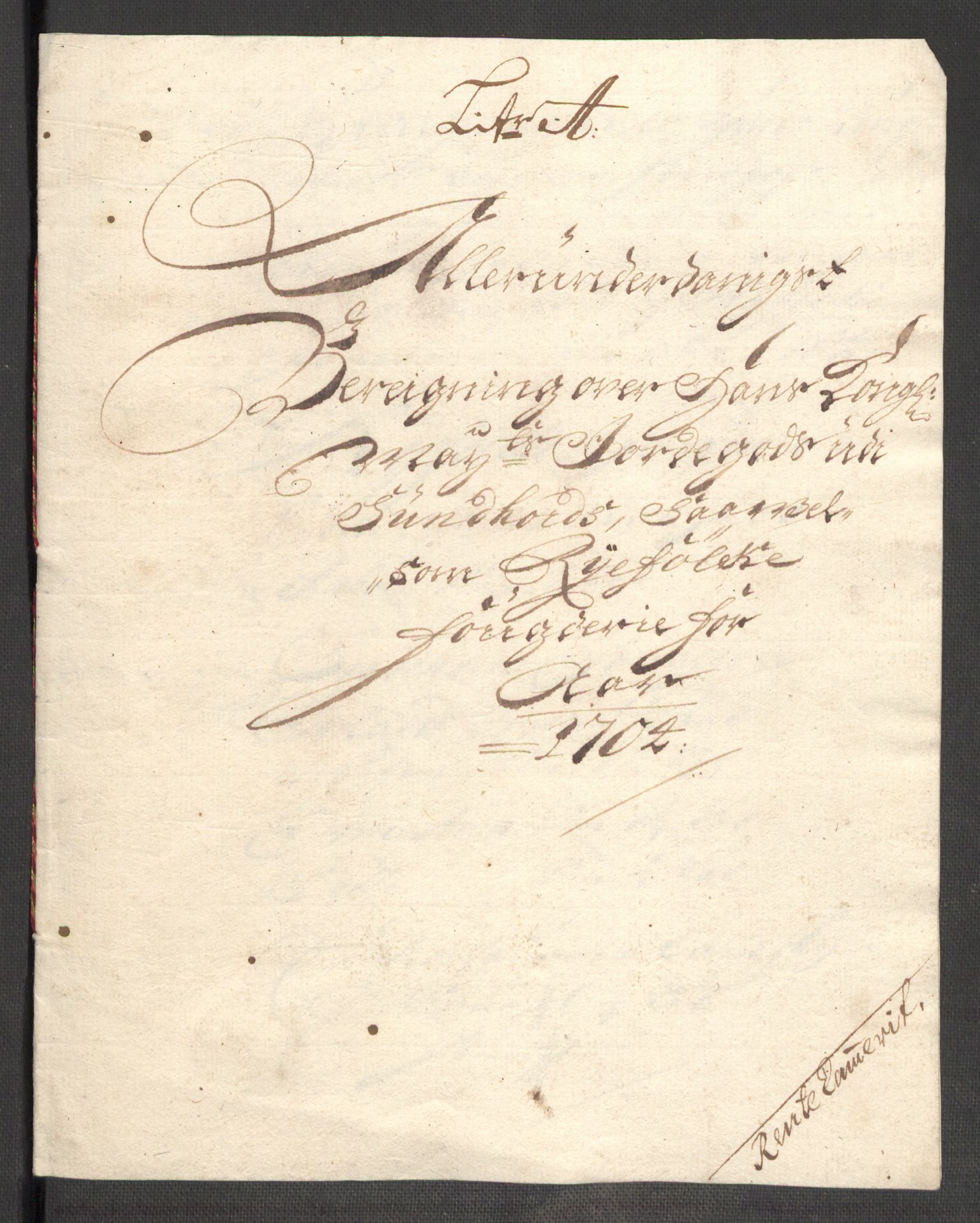 Rentekammeret inntil 1814, Reviderte regnskaper, Fogderegnskap, RA/EA-4092/R48/L2982: Fogderegnskap Sunnhordland og Hardanger, 1704, s. 24
