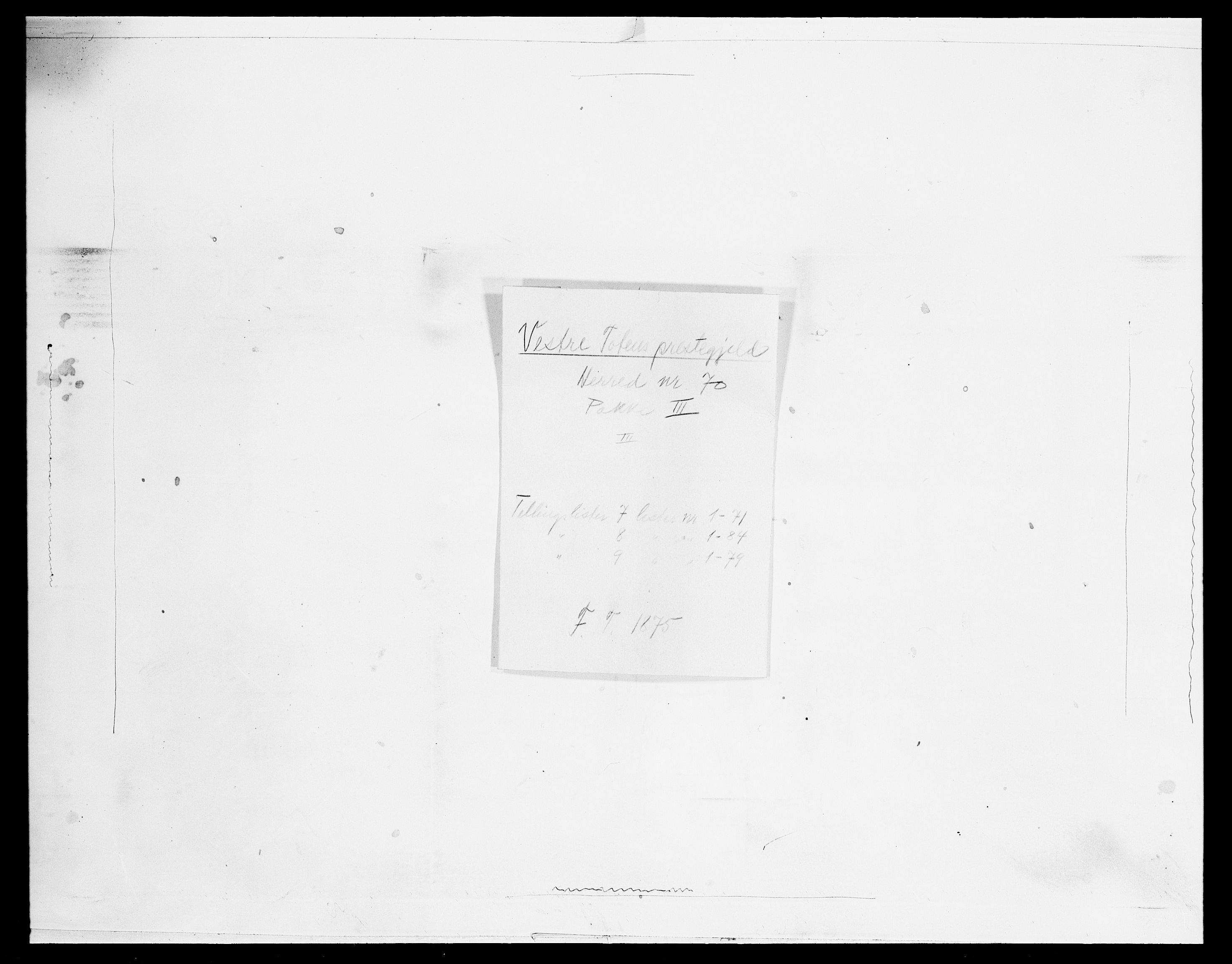 SAH, Folketelling 1875 for 0529P Vestre Toten prestegjeld, 1875, s. 1364