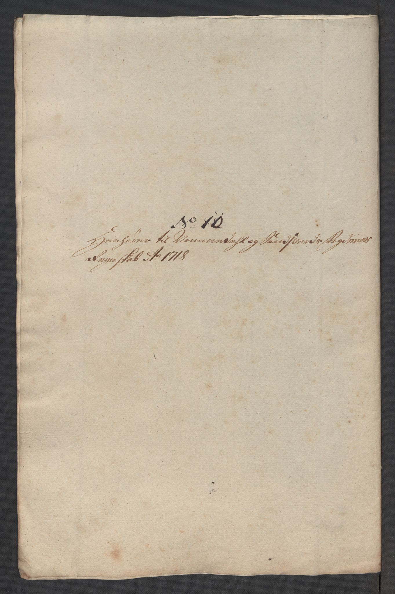 Rentekammeret inntil 1814, Reviderte regnskaper, Fogderegnskap, RA/EA-4092/R24/L1594: Fogderegnskap Numedal og Sandsvær, 1718, s. 243