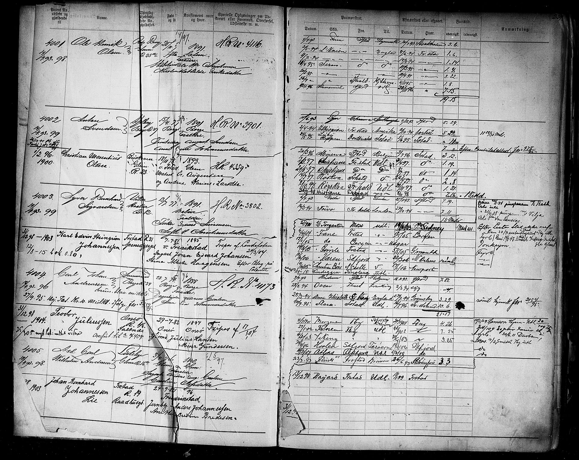 Fredrikstad mønstringskontor, AV/SAO-A-10569b/F/Fc/Fca/L0008: Annotasjonsrulle, 1898-1916, s. 3