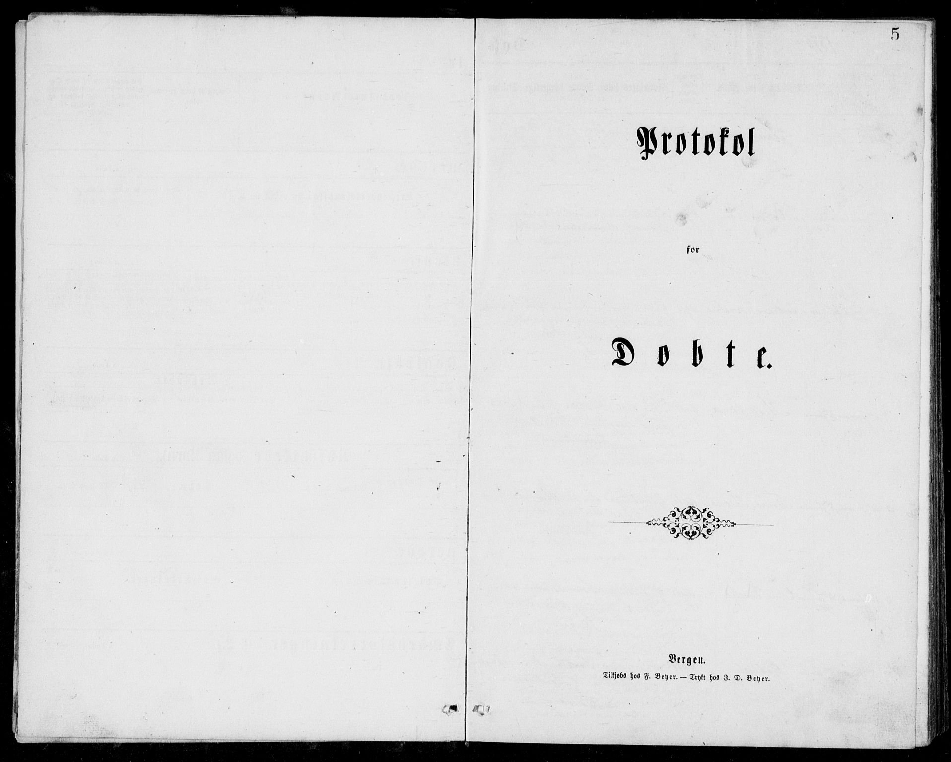 Lyngdal sokneprestkontor, SAK/1111-0029/F/Fb/Fba/L0002: Klokkerbok nr. B 2, 1876-1886, s. 5
