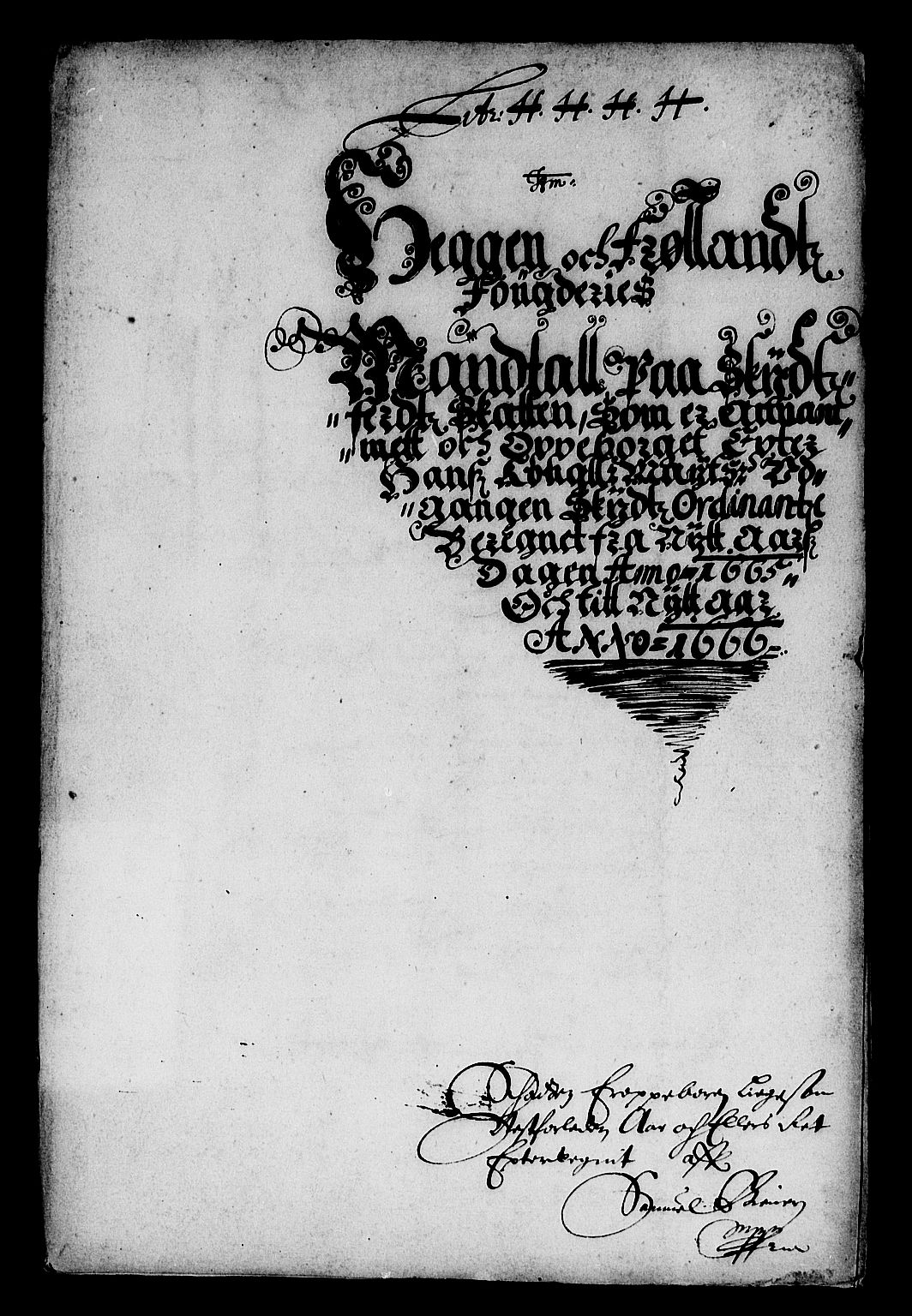Rentekammeret inntil 1814, Reviderte regnskaper, Stiftamtstueregnskaper, Landkommissariatet på Akershus og Akershus stiftamt, AV/RA-EA-5869/R/Ra/L0032: Landkommissariatet på Akershus, 1665