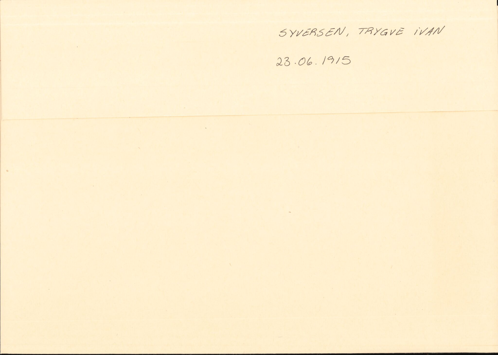Forsvaret, Forsvarets overkommando/Luftforsvarsstaben, RA/RAFA-4079/P/Pa/L0044: Personellpapirer, 1915, s. 12