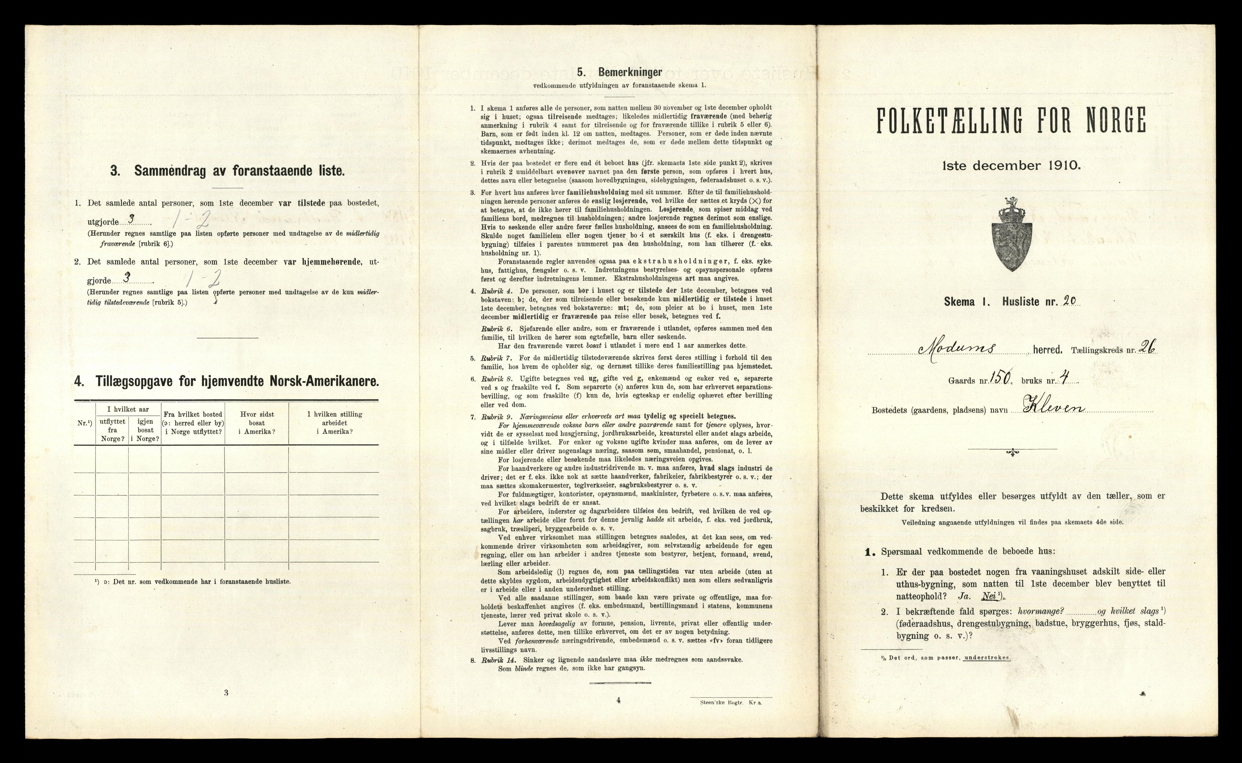 RA, Folketelling 1910 for 0623 Modum herred, 1910, s. 3738