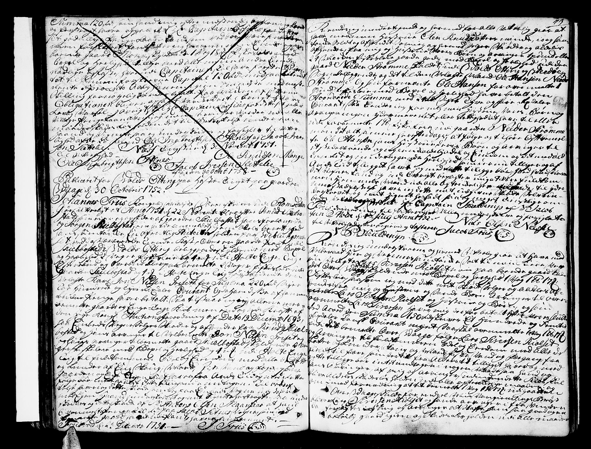 Romsdal sorenskriveri, SAT/A-4149/1/2/2C/L0003: Pantebok nr. 3, 1747-1767, s. 73
