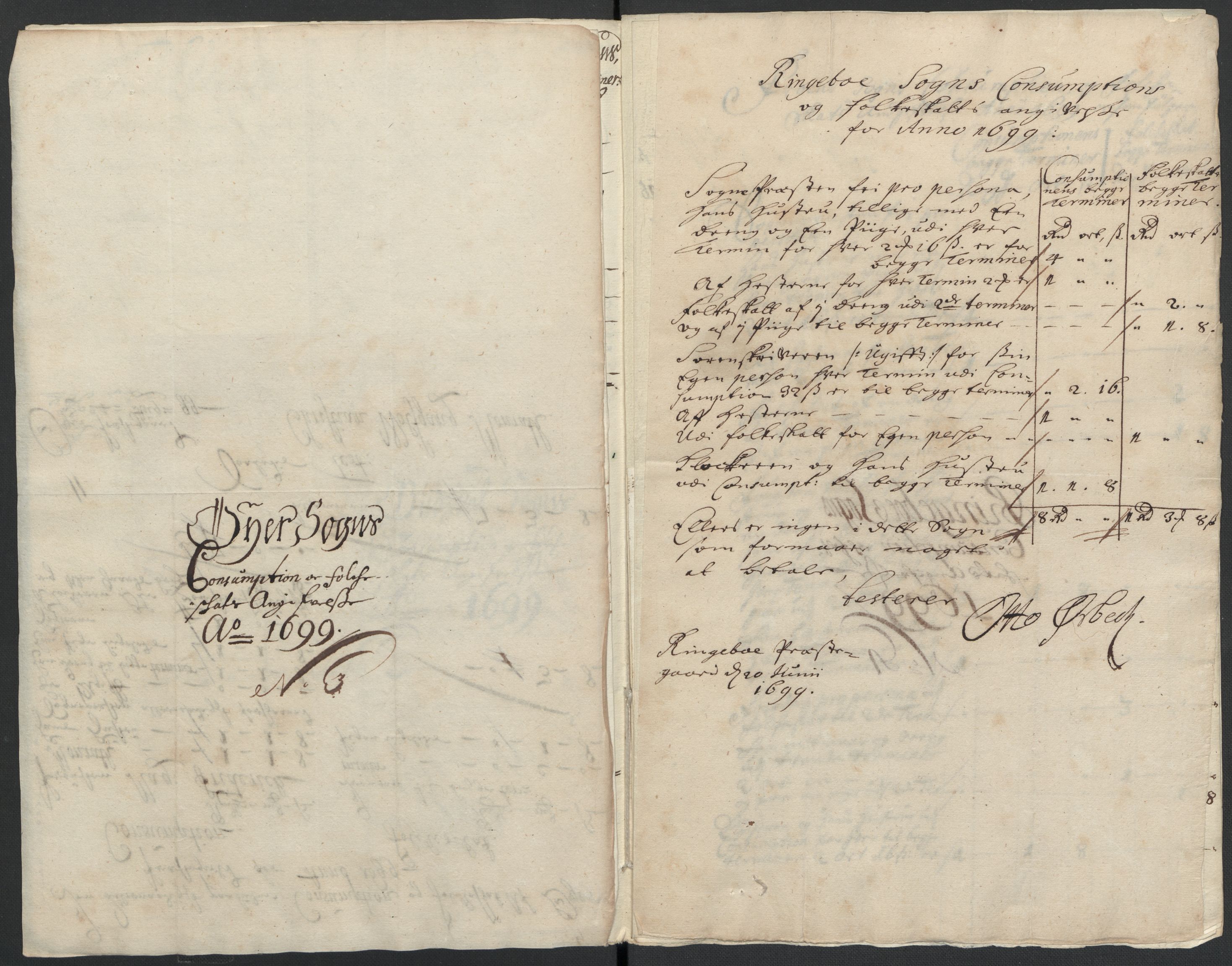 Rentekammeret inntil 1814, Reviderte regnskaper, Fogderegnskap, AV/RA-EA-4092/R17/L1172: Fogderegnskap Gudbrandsdal, 1699, s. 171