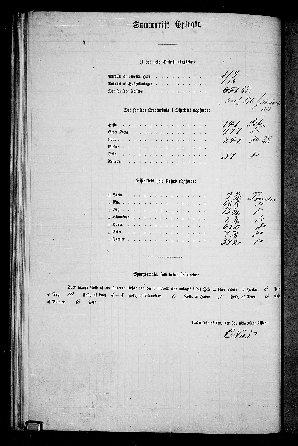 RA, Folketelling 1865 for 0128P Rakkestad prestegjeld, 1865, s. 95