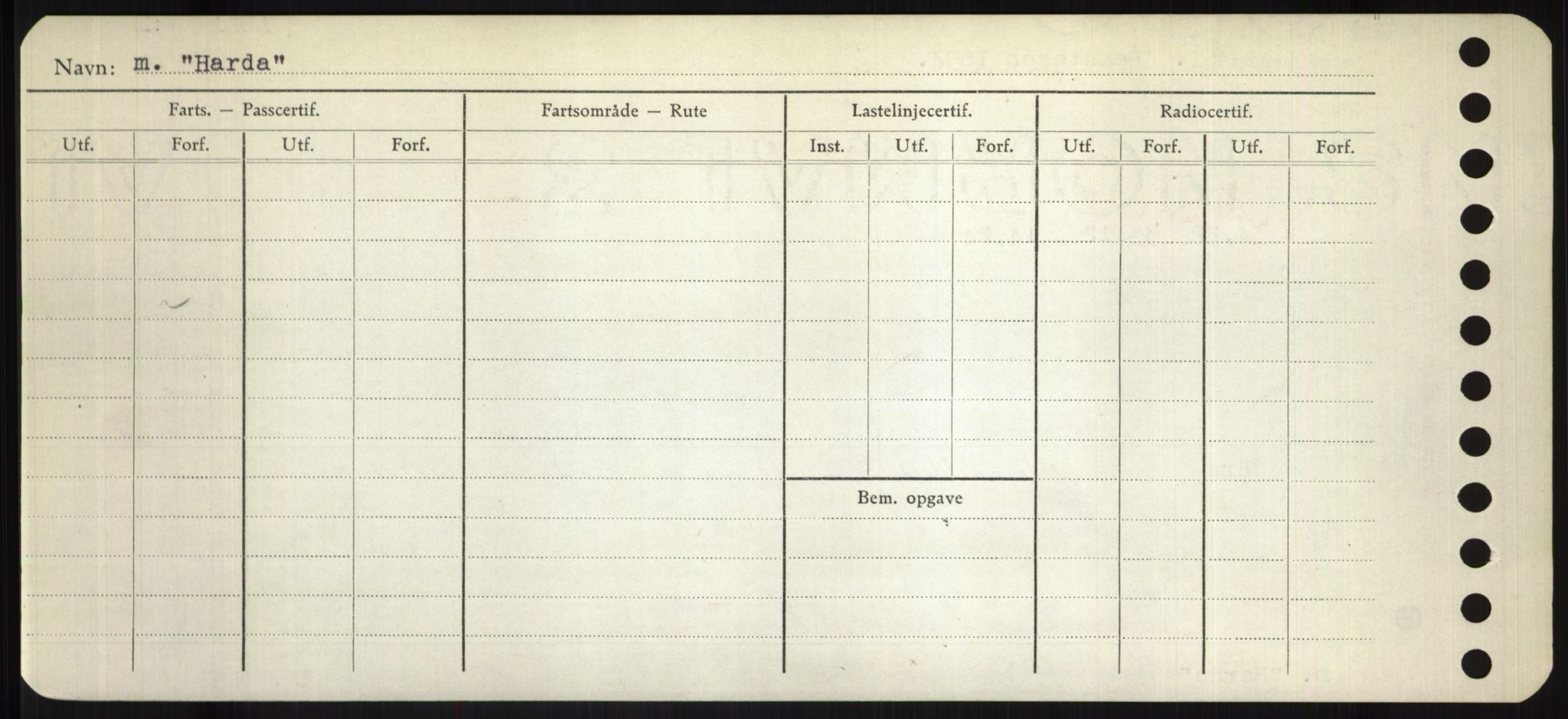 Sjøfartsdirektoratet med forløpere, Skipsmålingen, RA/S-1627/H/Hd/L0014: Fartøy, H-Havl, s. 306