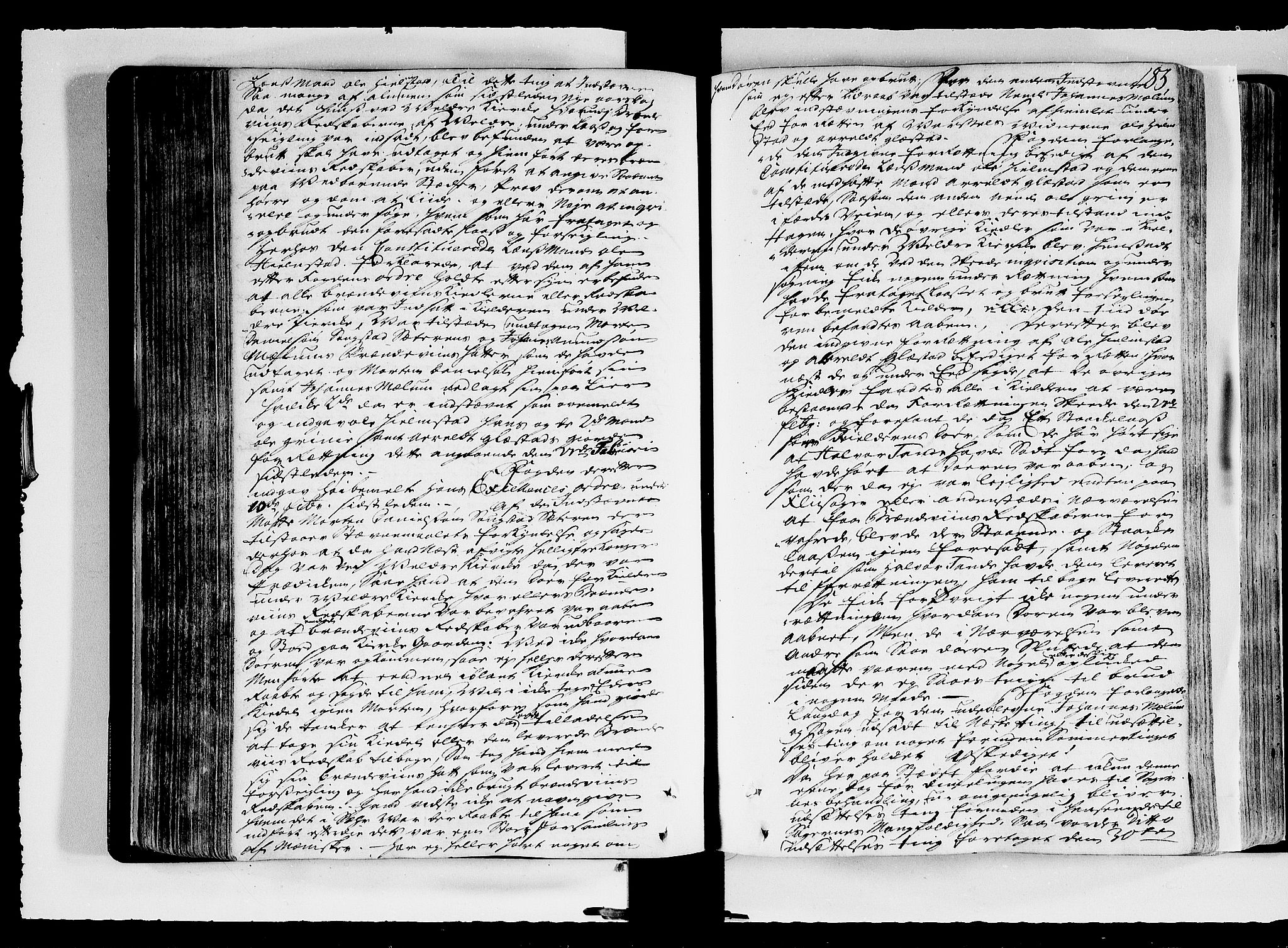 Hedemarken sorenskriveri, SAH/TING-034/G/Gb/L0045A: Tingbok, 1741-1743, s. 182b-183a
