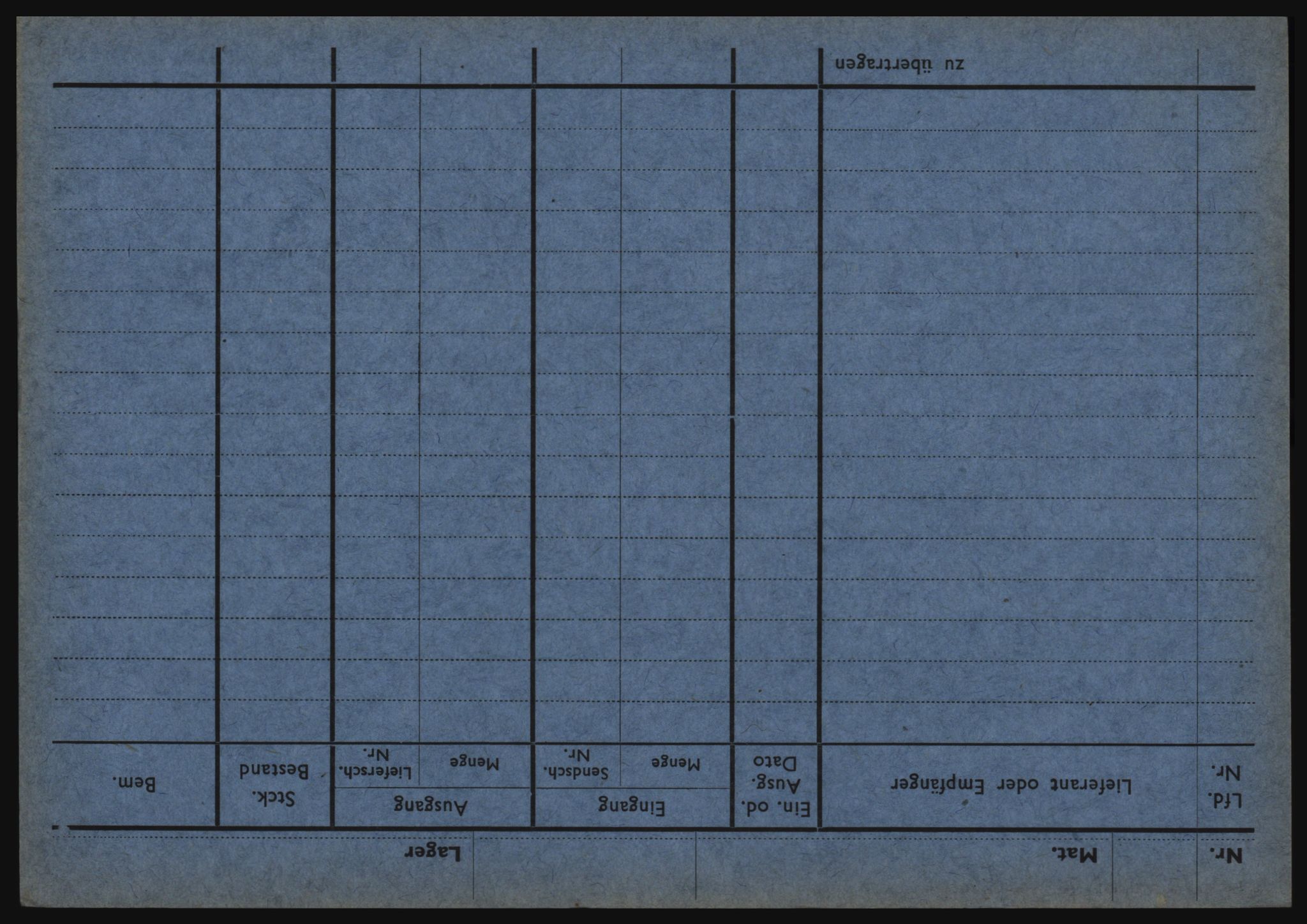 Tyske arkiver, Organisation Todt (OT), Einsatzgruppe Wiking, AV/RA-RAFA-2188/1/O/O12/L0002: Kartotek - Elektromaterial etc A-Z, 1940-1945, s. 49