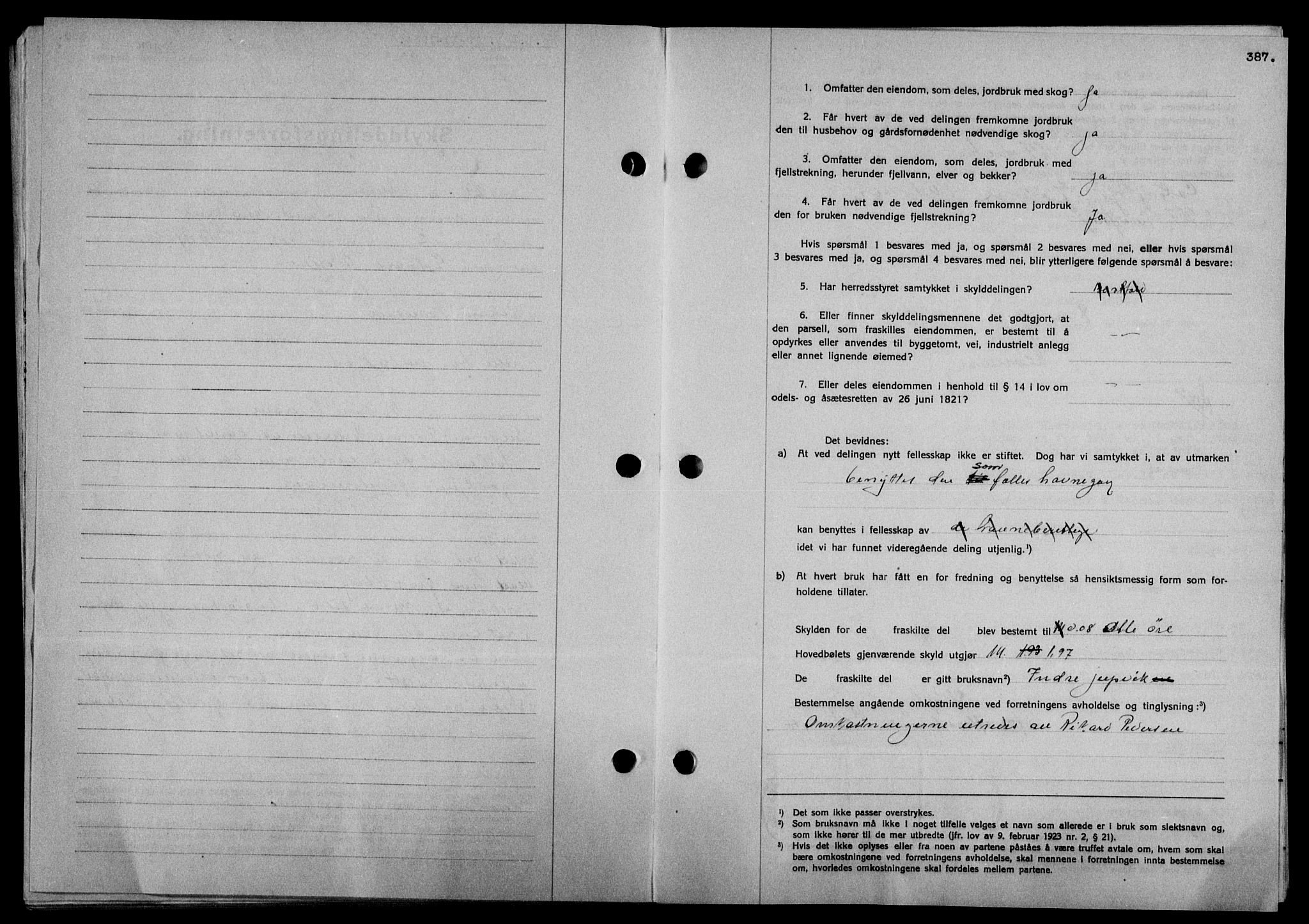 Salten sorenskriveri, SAT/A-4578/1/2/2C/L0065: Pantebok nr. 55, 1934-1934, Tingl.dato: 19.11.1934