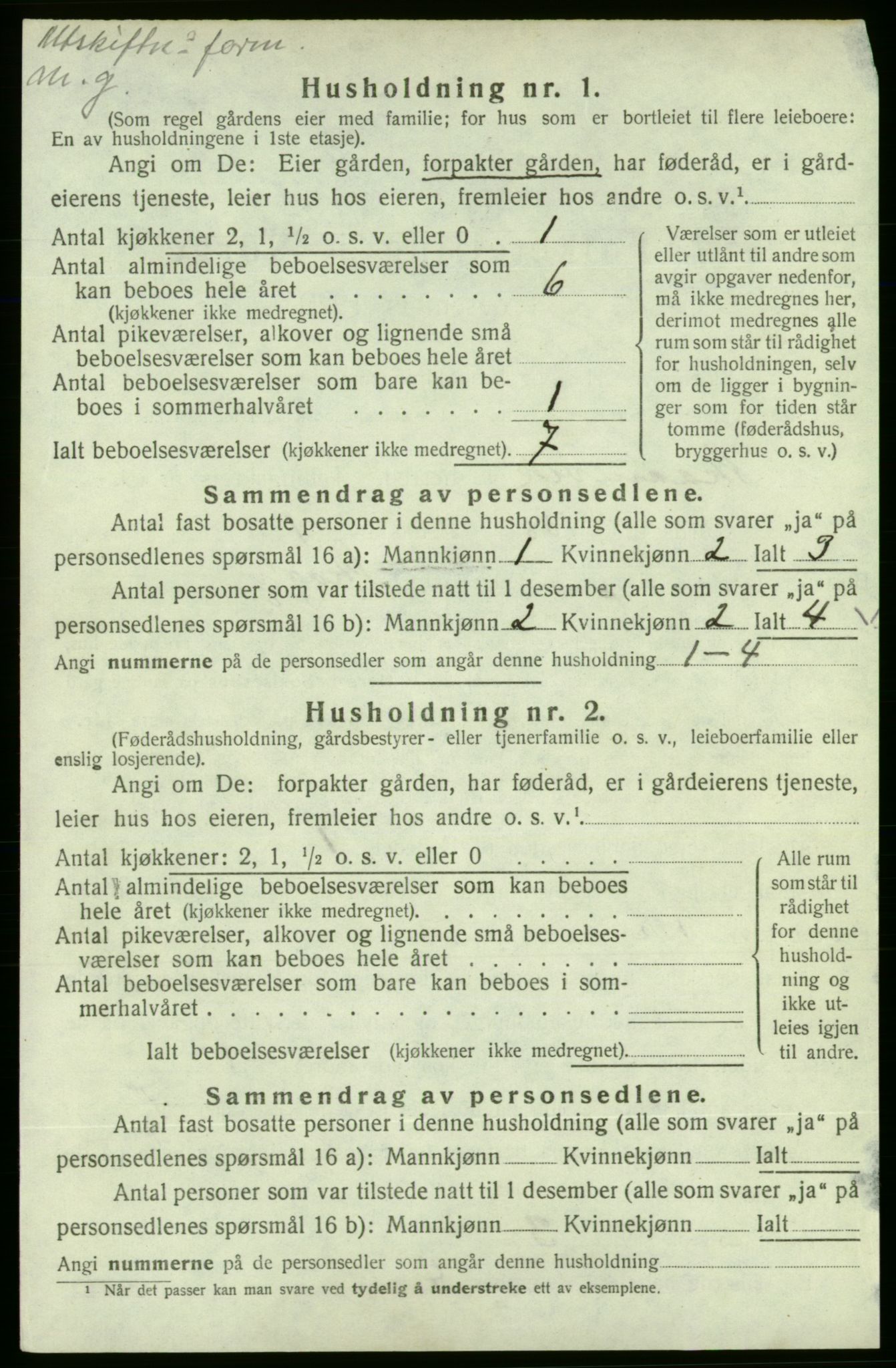 SAB, Folketelling 1920 for 1212 Skånevik herred, 1920, s. 324