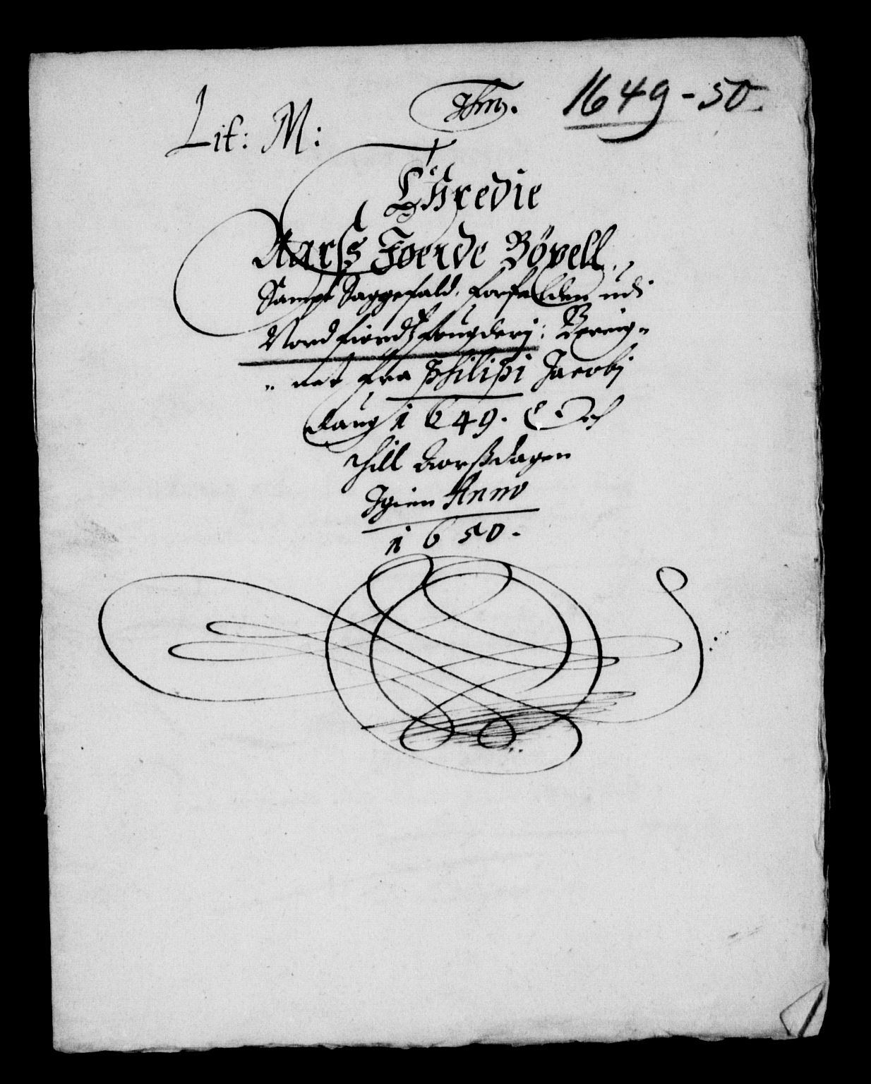 Rentekammeret inntil 1814, Reviderte regnskaper, Lensregnskaper, RA/EA-5023/R/Rb/Rbt/L0114: Bergenhus len, 1649-1650