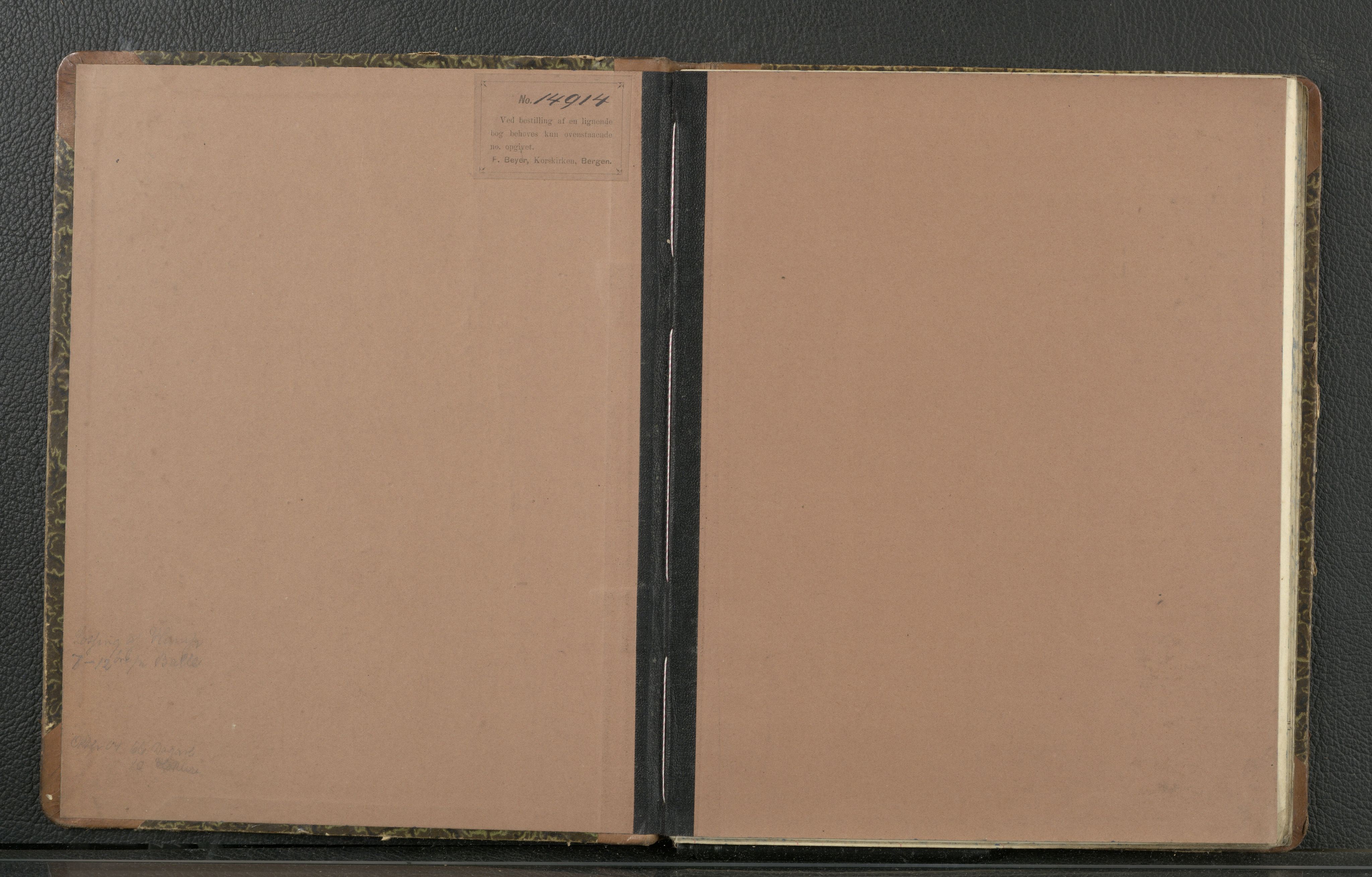 Rosendahl & Co, A/S, reperbane og notfabrikk, BBA/A-0680/J/Jb/L0001/0004: Regnskaps- og lønningsbøker / Lønningsbok, 1902-1905