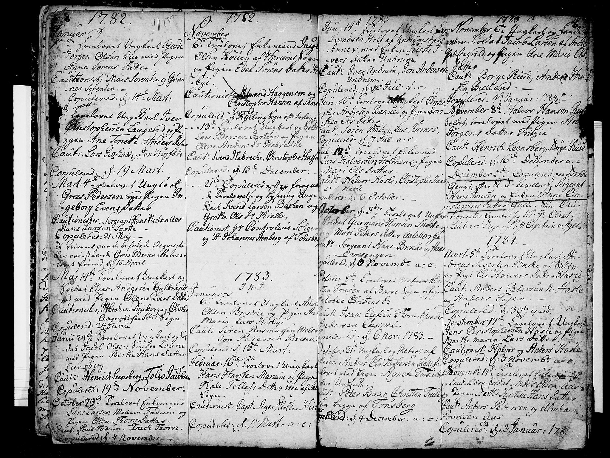 Sem kirkebøker, AV/SAKO-A-5/F/Fa/L0002: Ministerialbok nr. I 2, 1764-1798, s. 8