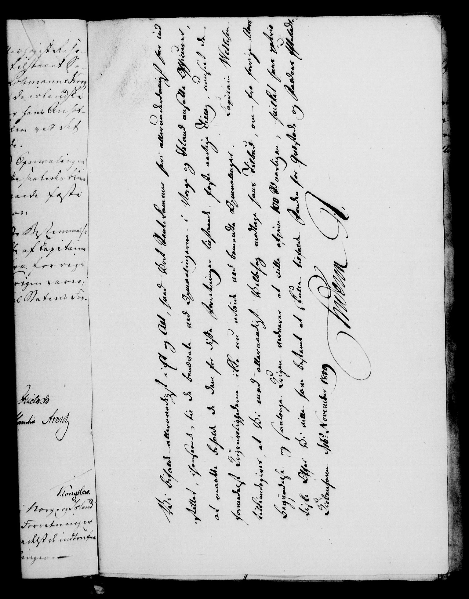 Rentekammeret, Kammerkanselliet, RA/EA-3111/G/Gf/Gfa/L0091: Norsk relasjons- og resolusjonsprotokoll (merket RK 52.91), 1809, s. 406