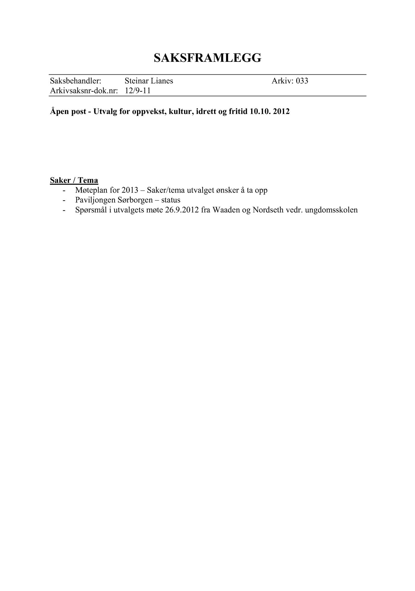 Klæbu Kommune, TRKO/KK/04-UO/L003: Utvalg for oppvekst - Møtedokumenter, 2012, s. 175