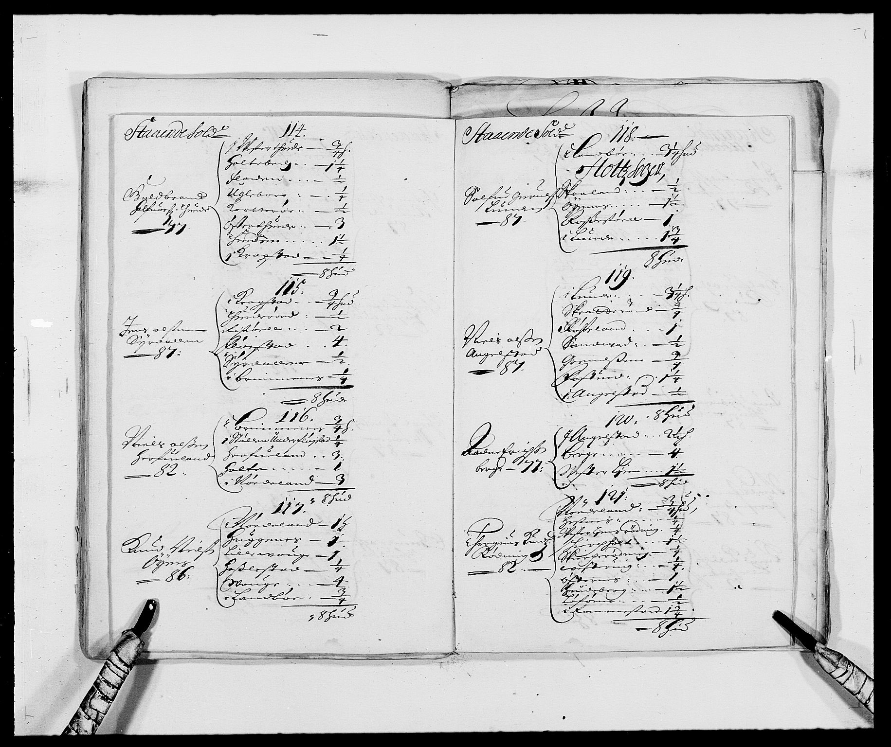 Rentekammeret inntil 1814, Reviderte regnskaper, Fogderegnskap, AV/RA-EA-4092/R39/L2309: Fogderegnskap Nedenes, 1684-1689, s. 45