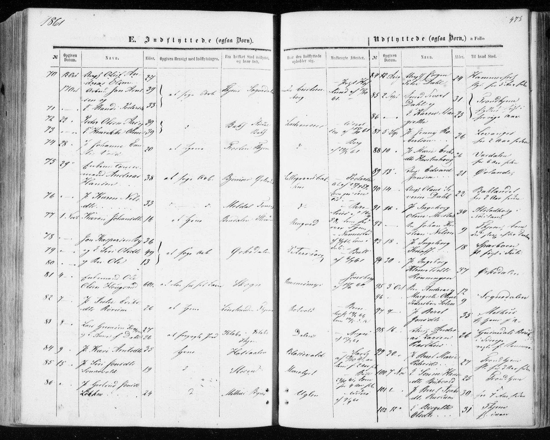 Ministerialprotokoller, klokkerbøker og fødselsregistre - Sør-Trøndelag, SAT/A-1456/606/L0292: Ministerialbok nr. 606A07, 1856-1865, s. 473