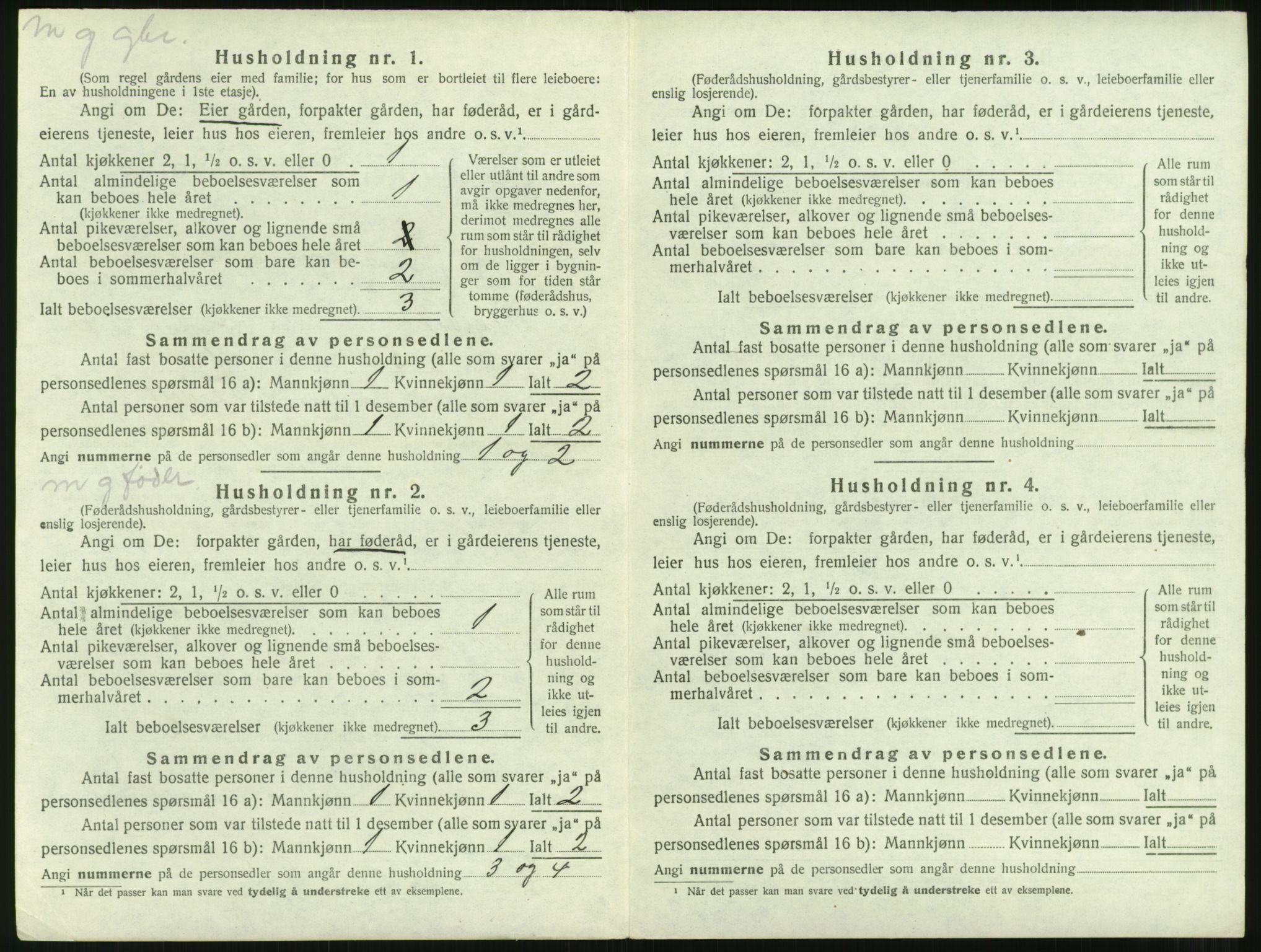 SAT, Folketelling 1920 for 1543 Nesset herred, 1920, s. 431