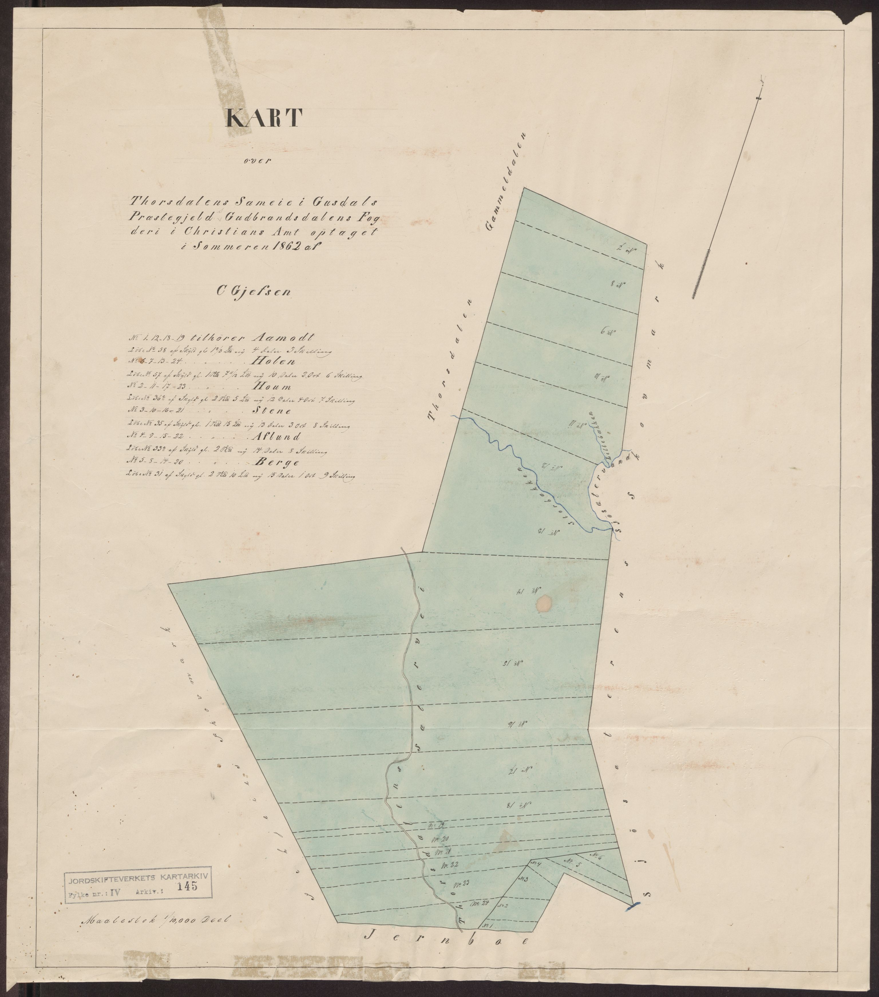 Jordskifteverkets kartarkiv, AV/RA-S-3929/T, 1859-1988, s. 193