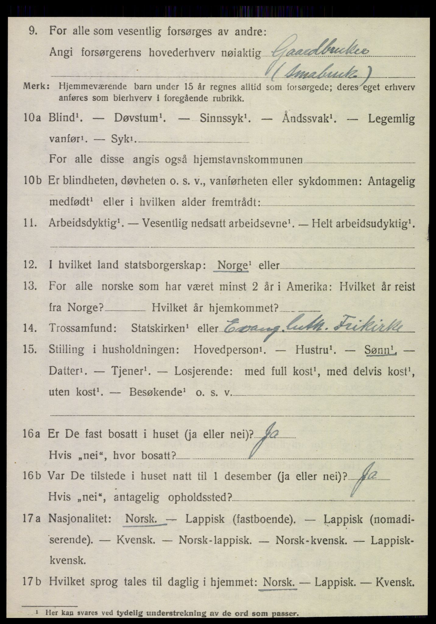 SAT, Folketelling 1920 for 1833 Mo herred, 1920, s. 11202