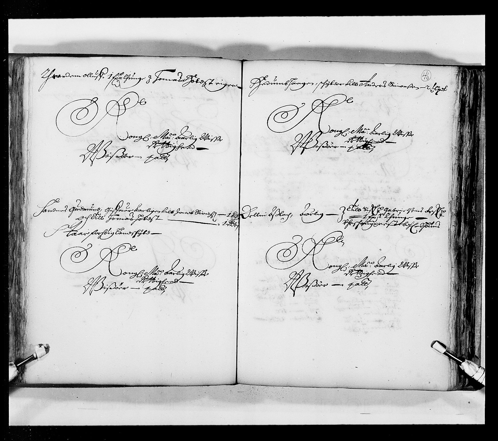 Stattholderembetet 1572-1771, RA/EA-2870/Ek/L0033a/0001: Jordebøker 1662-1720: / Matrikkel for Nedre Romerike, 1670, s. 45b-46a