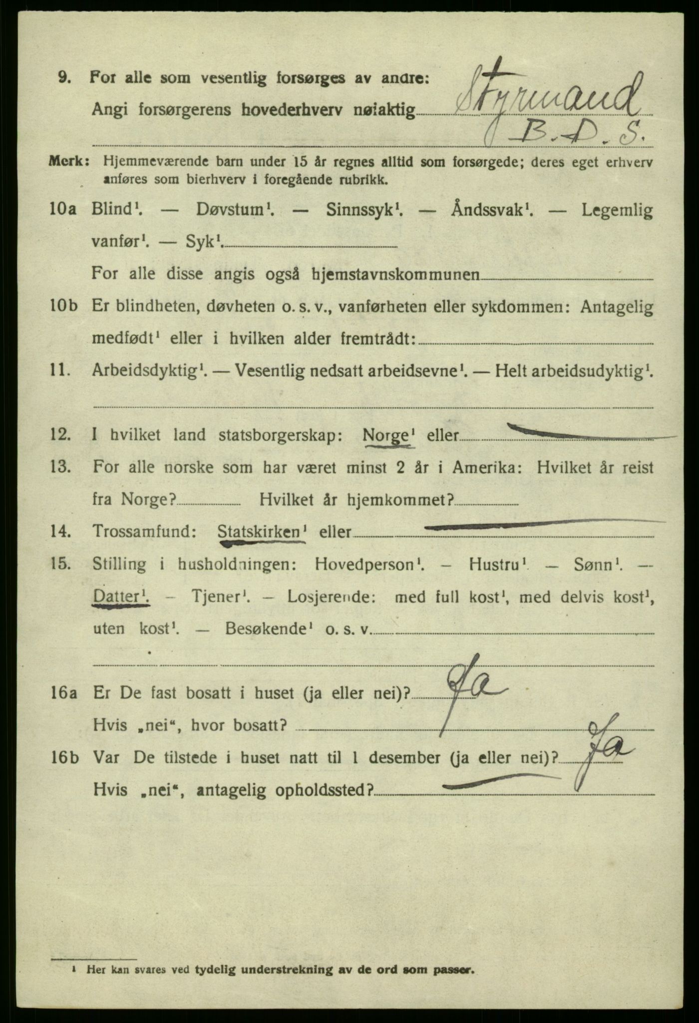 SAB, Folketelling 1920 for 1248 Laksevåg herred, 1920, s. 2593