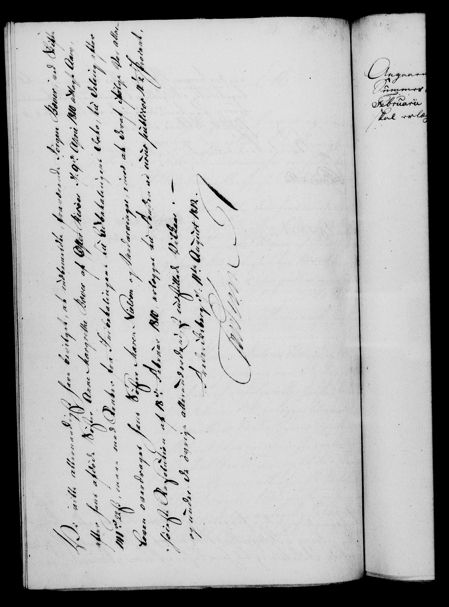 Rentekammeret, Kammerkanselliet, RA/EA-3111/G/Gf/Gfa/L0094: Norsk relasjons- og resolusjonsprotokoll (merket RK 52.94), 1812, s. 401